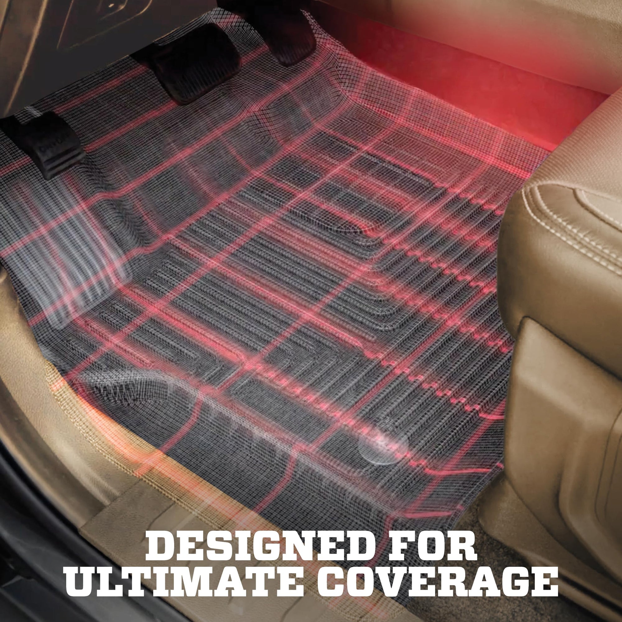 Weatherbeater Husky Liners Floor Mats | Fits 2022-2026 Genesis GV70 | 2nd Row, 1-pc Black - 19751