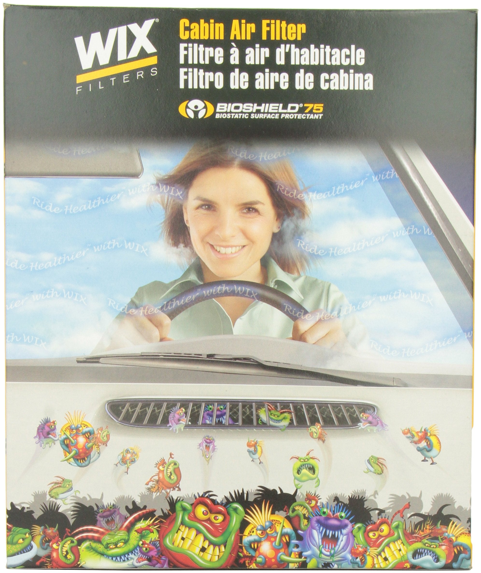24030 WIX Filters Cabin Air Panel, Pack of 1