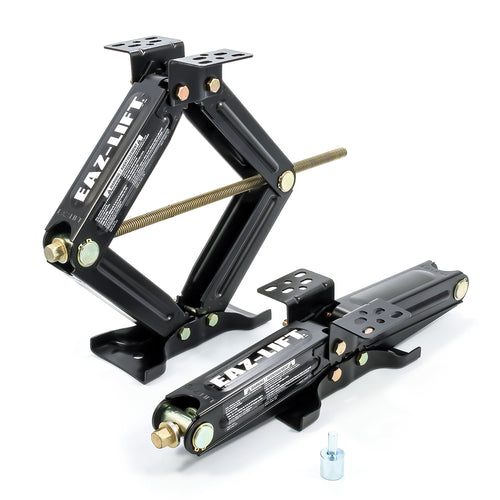 20" Eaz-Lift RV Stabilizing Scissor Jack, Fits Pop-Up Campers and Travel Trailers - Pack of 2 (5,000lb Rating) - 48800