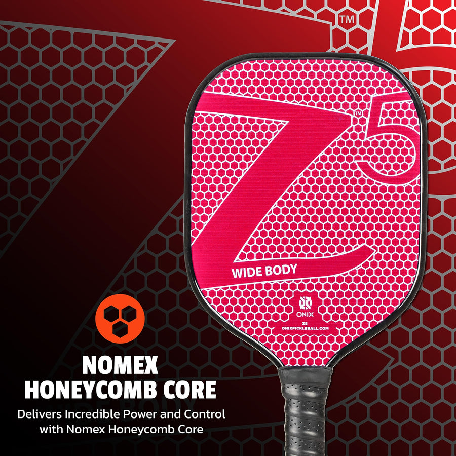 Composite Onix Z5 Pickleball Paddle, Red