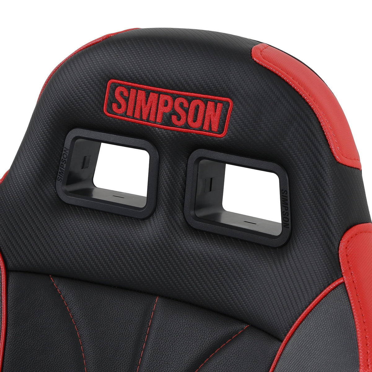 Vortex II Simpson Racing 104-306 UTV Seat Black/Red Each