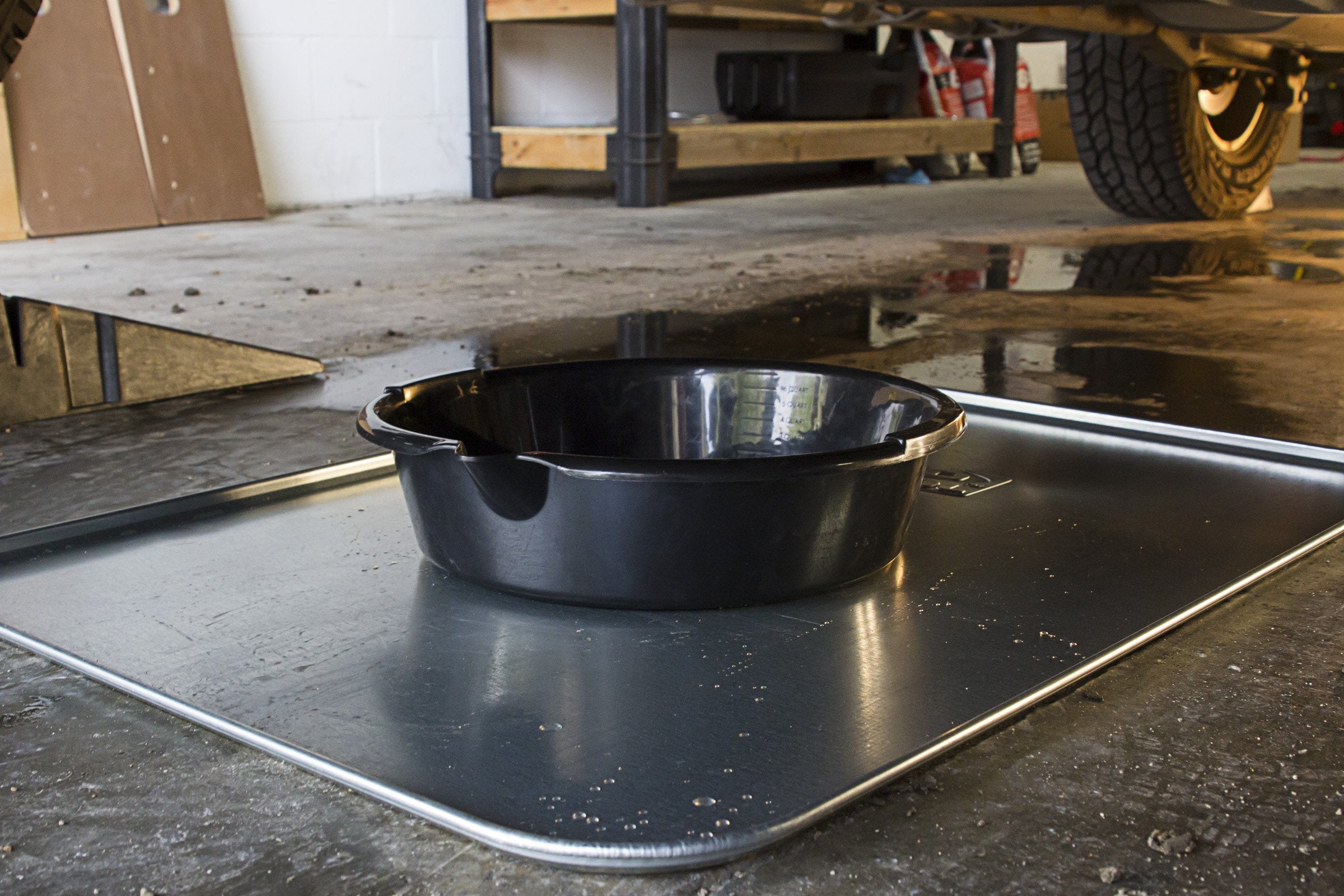 Heavy Duty FloTool OP-1 Oil Lube and Drain Pan