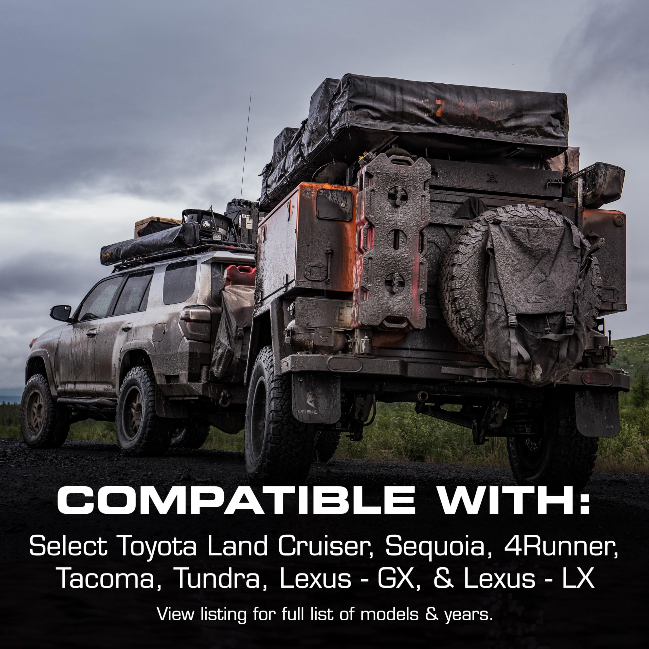 Tow-Pro REDARC Trail Kit Electric Trailer Brake Controller Kit, Toyota Land Cruiser, Sequoia, 4Runner, Off Road Dual Braking, Plug and Play Install, 12V/24V Compatible to Tow RV, Camper, Trailer, Boat