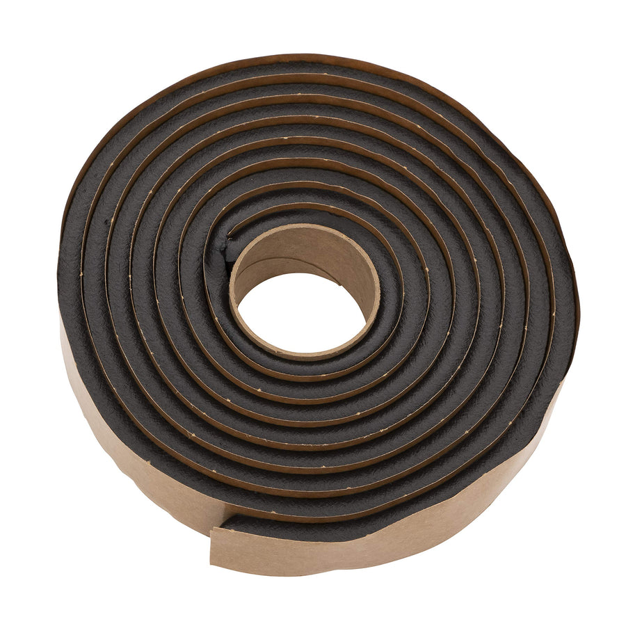 Alpha Systems 3/8" x 1" x 10' Trim Grade Tape, Dark Gray (16/Case)