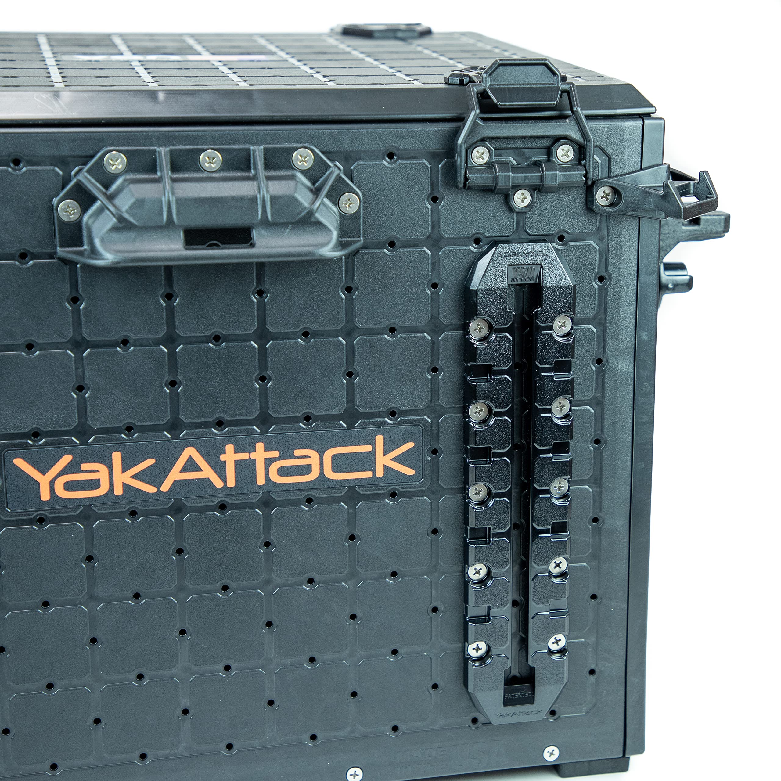 YakAttack MightyMount XL 9” GridLoc Track Mount | Kayak Rail Accessory with Hardware | Compatible with BlackPak Pro & Kayak Track Systems | Durable 7.5” Usable Length Gear Mount | Made in USA