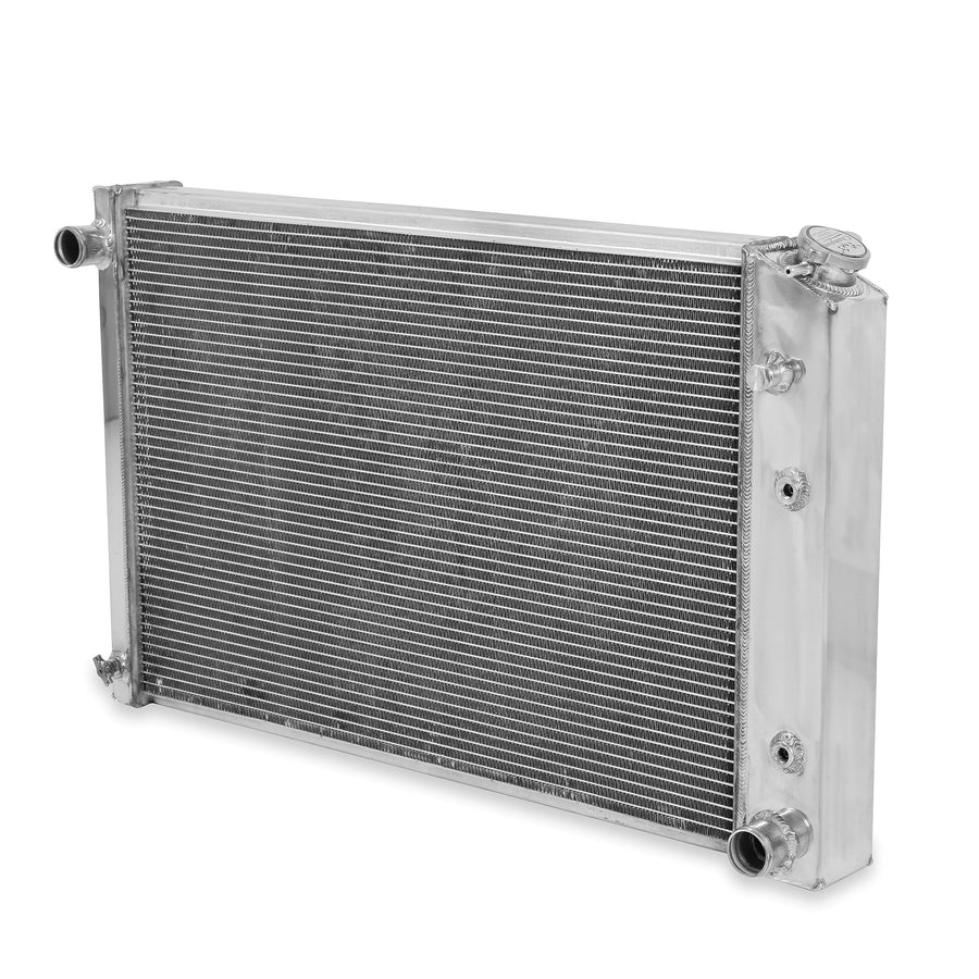 ALR87C4 Brothers Trucks Aluminum Radiator - Auto - V8-4 Row