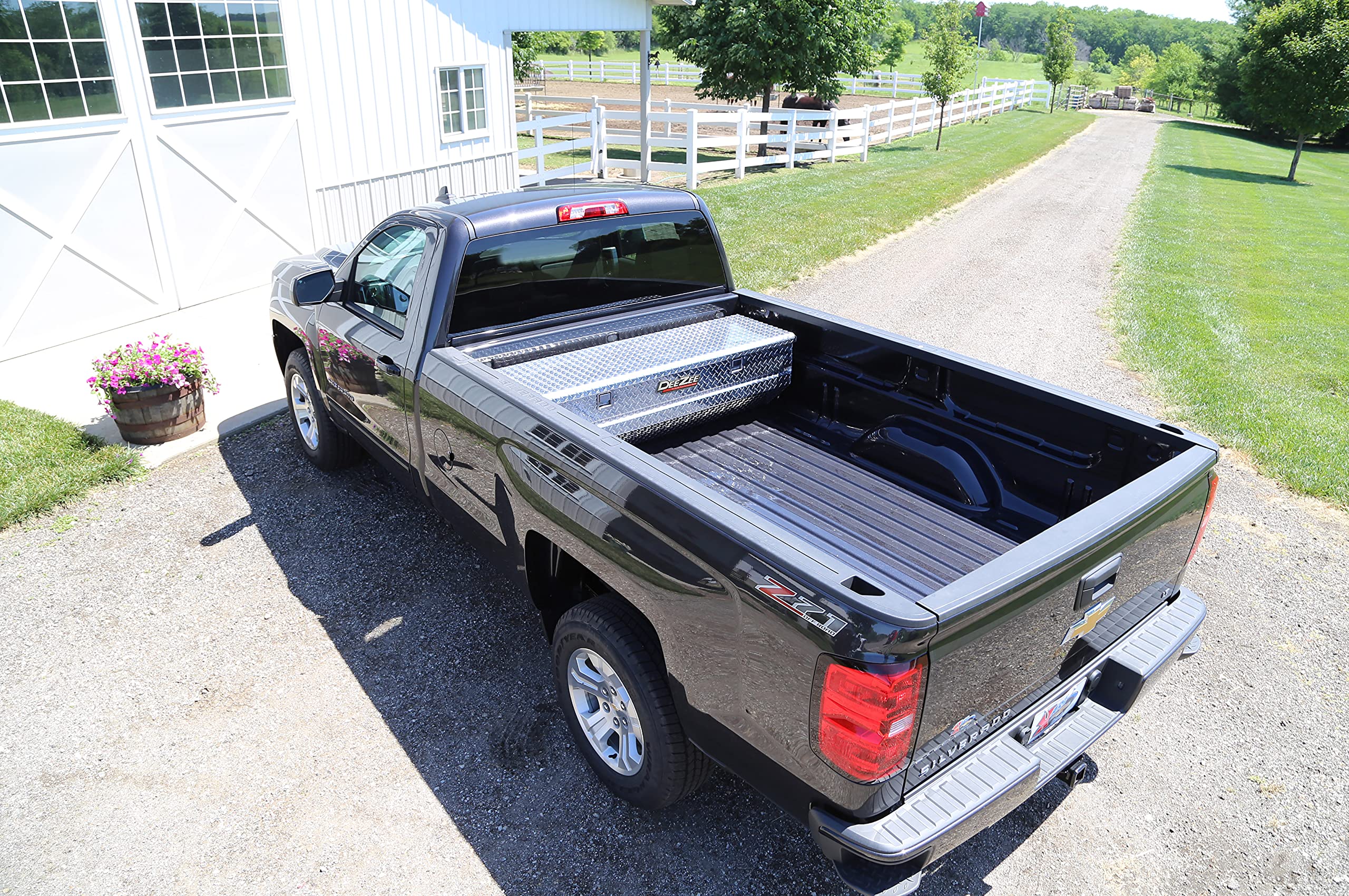Dee Zee 56" Red Label Utility Chest - Slanted Front DZ8556
