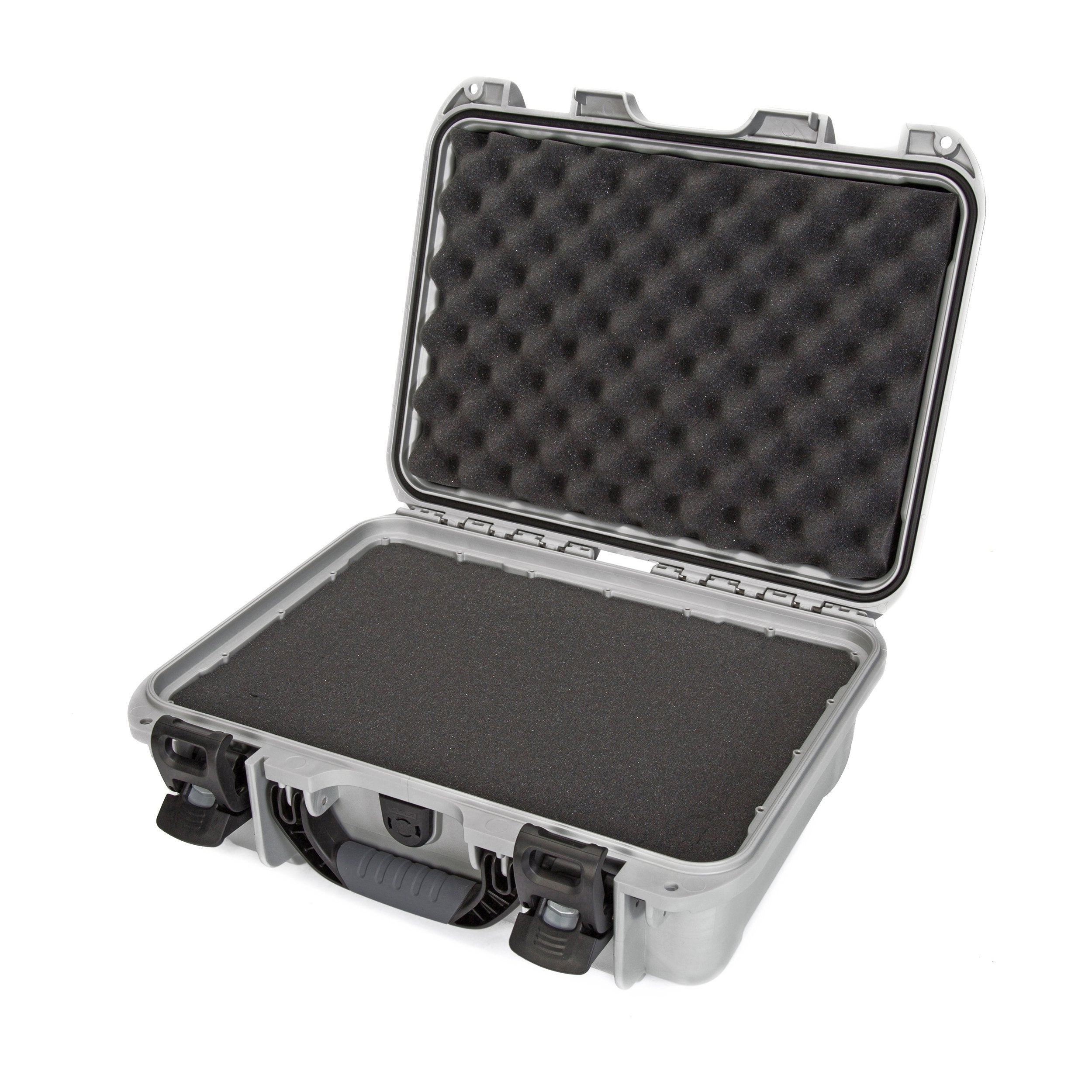 Waterproof Hard Case Nanuk 920 with Foam Insert - Silver