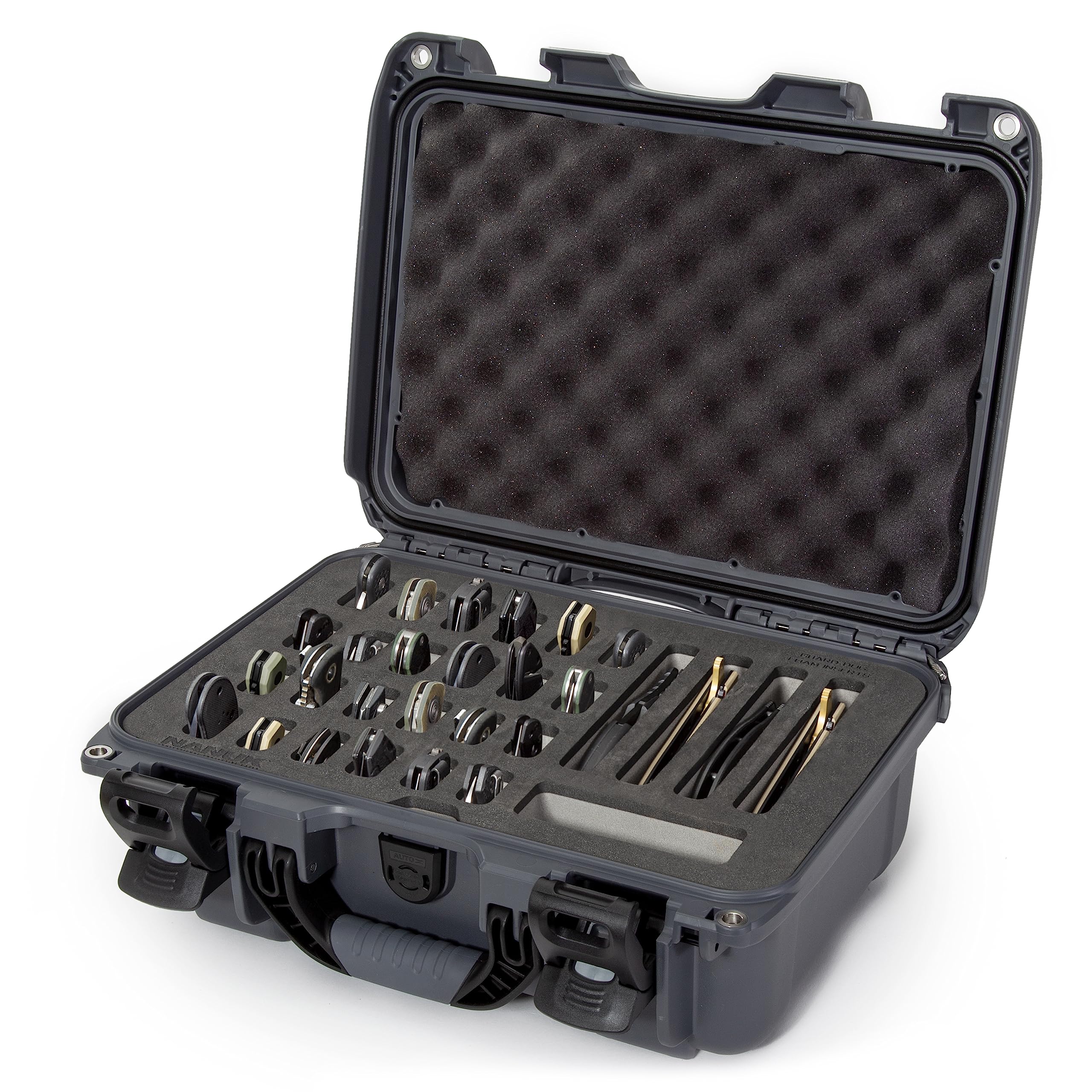 Graphite Nanuk Case w/Foam Insert for 28 Knives 915-28KNI7