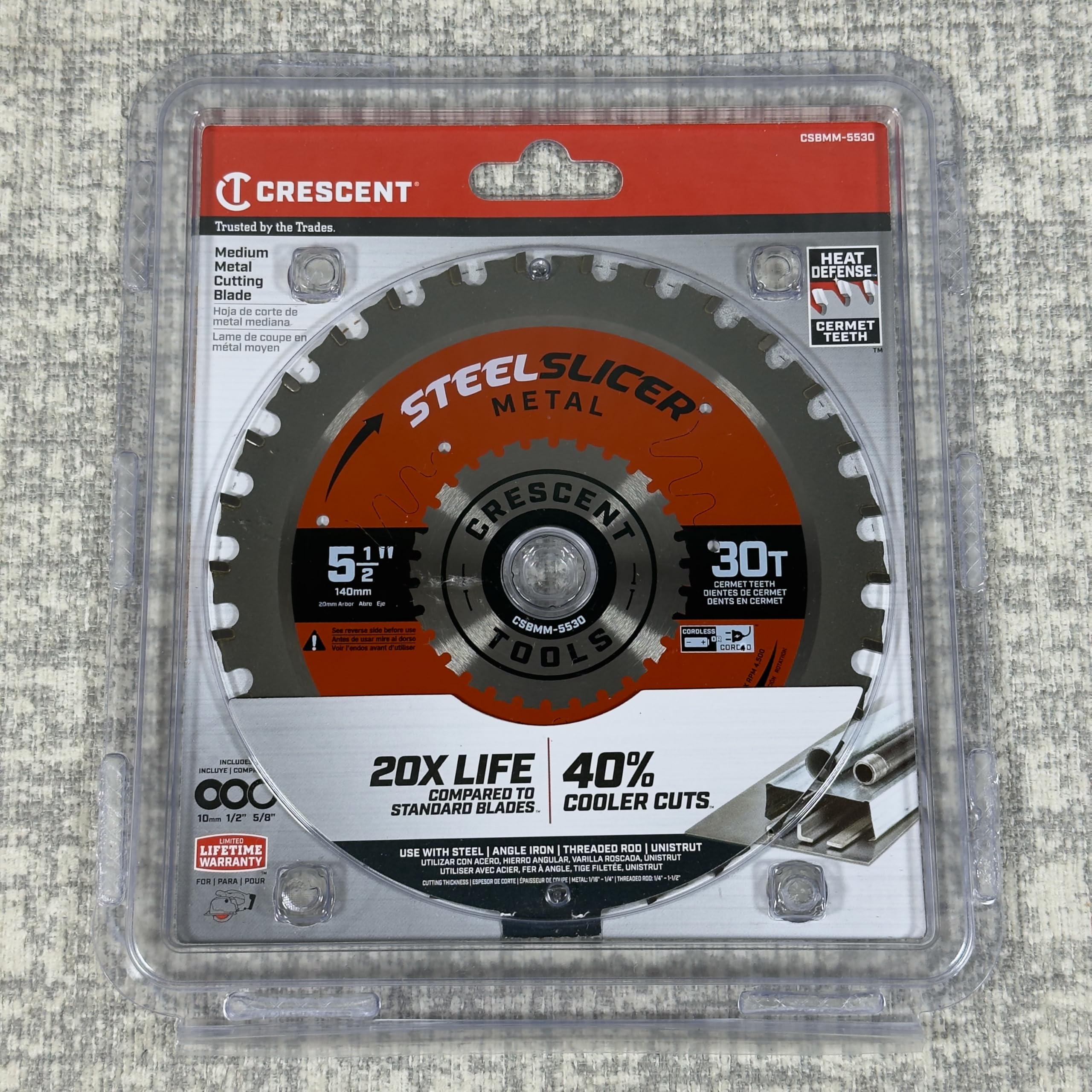 Crescent APEX 5-1/2" 30T Medium Metal Blade (CSBMM-5530) (5/Each)