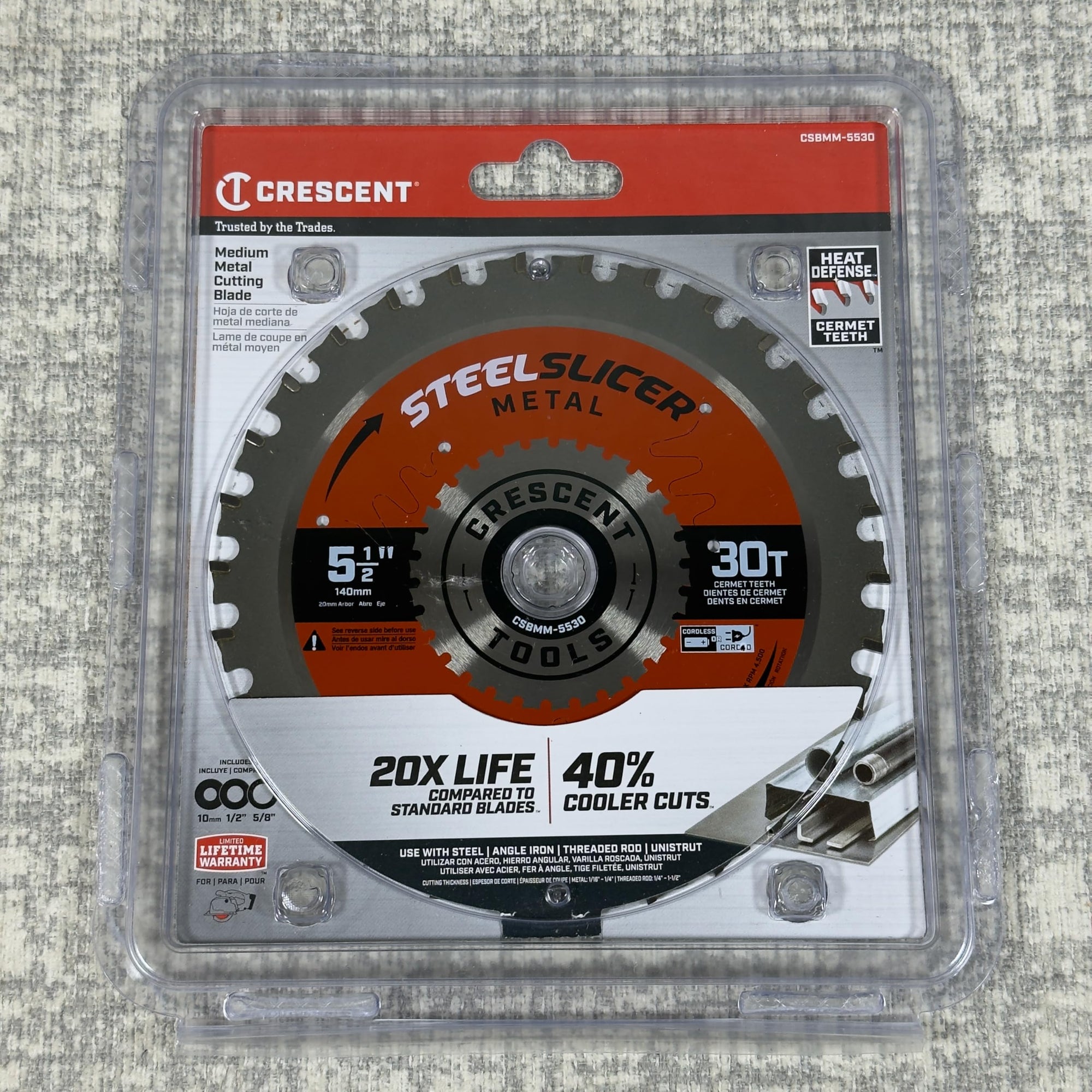 Crescent APEX 5-1/2" 30T Medium Metal Blade (CSBMM-5530) (5/Each)