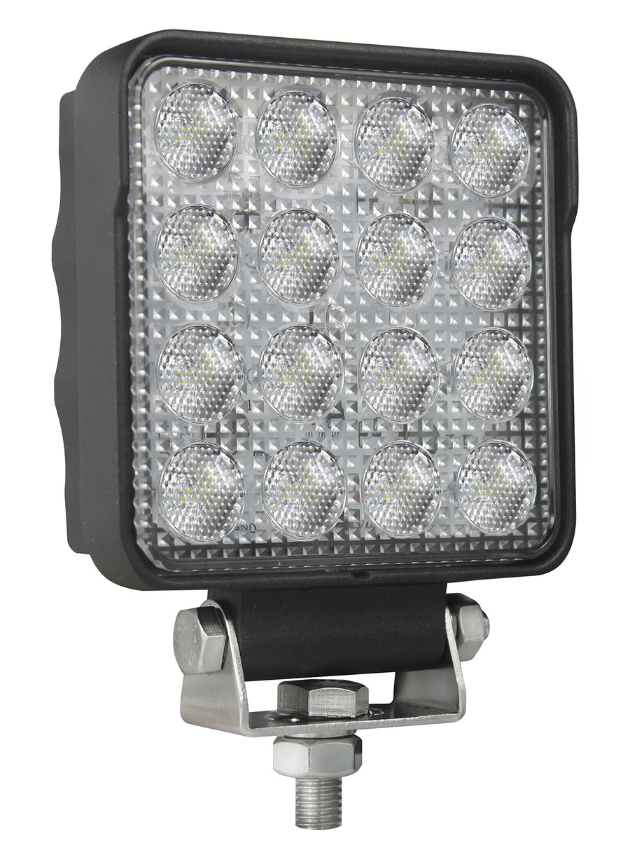 4 Square Hella 357106002 ValueFit 2.0 LED Close Range Worklight, Black