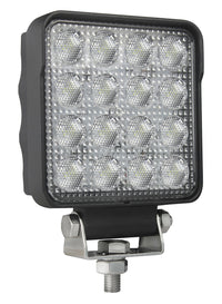 4 Square Hella 357106002 ValueFit 2.0 LED Close Range Worklight, Black