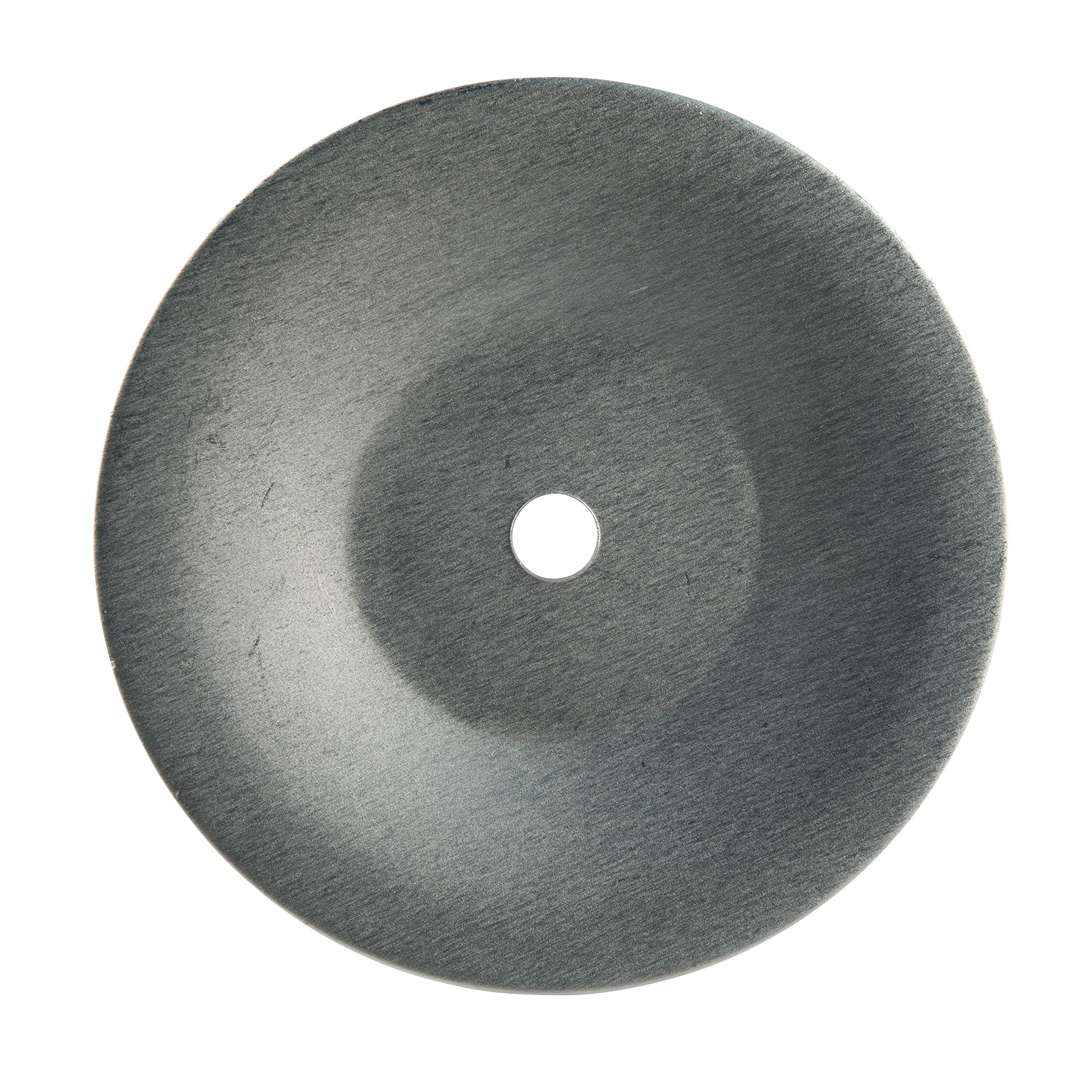Lippert Trailer Tongue Jack Replacement Foot Pad, 5.44" Diameter, Fits 2" Round Tube Leg, Power, Smart, Quick Drop, Sidewinder, Clevis Not Included - 165253