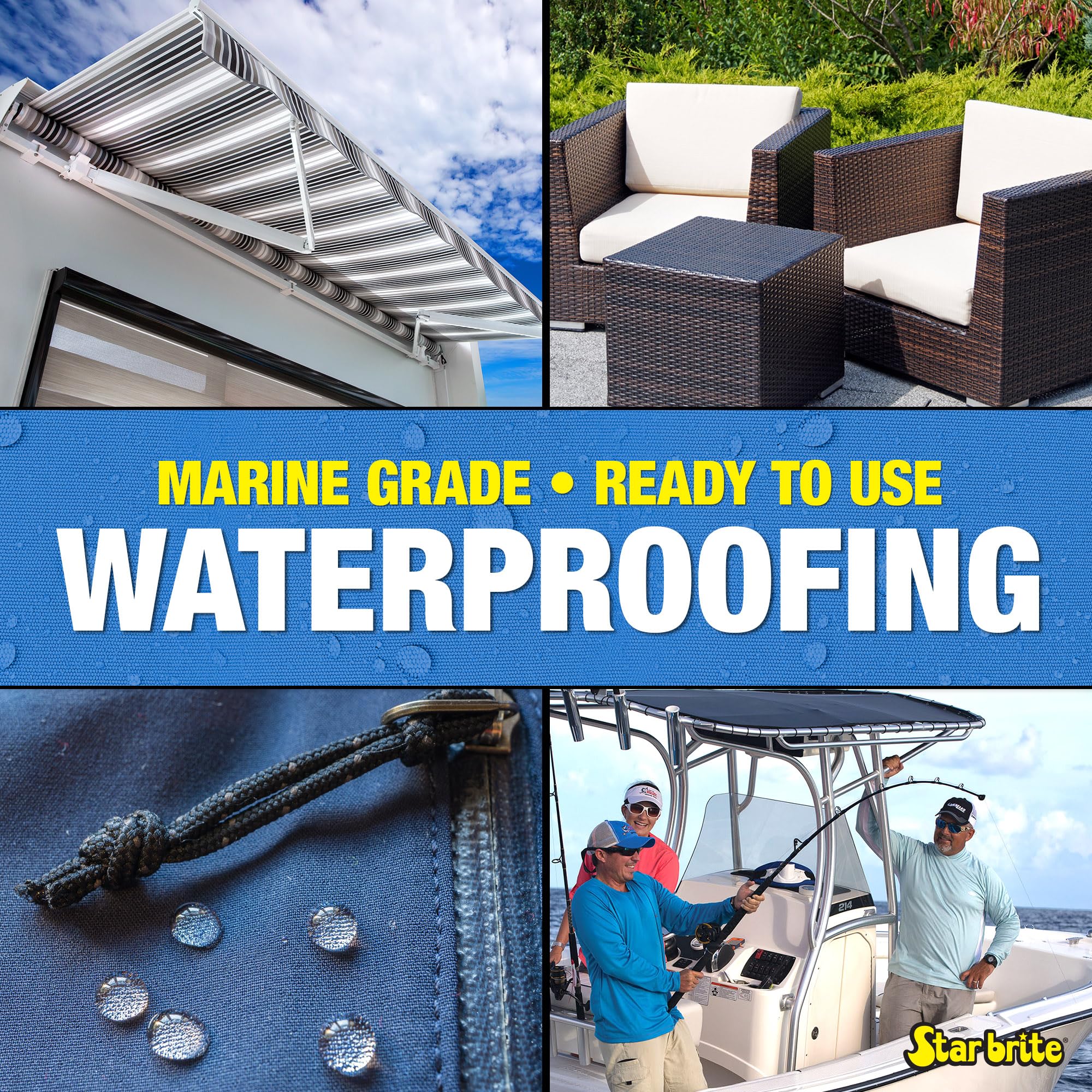 Waterproofing STAR BRITE (22-Ounce), white