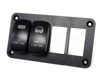 Rocker Switch Mount Race Sport RS4PRS Aluminum Panel