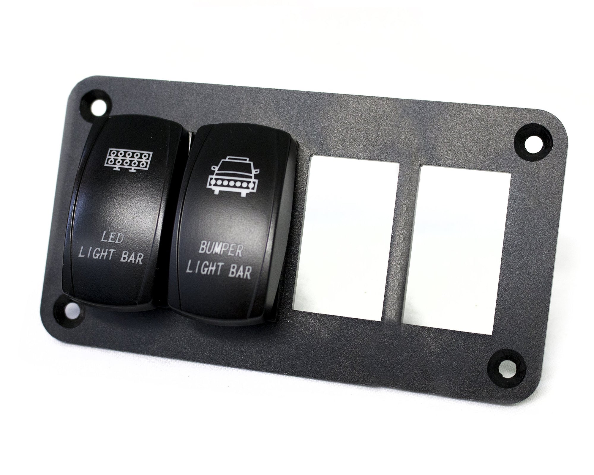 Rocker Switch Mount Race Sport RS4PRS Aluminum Panel