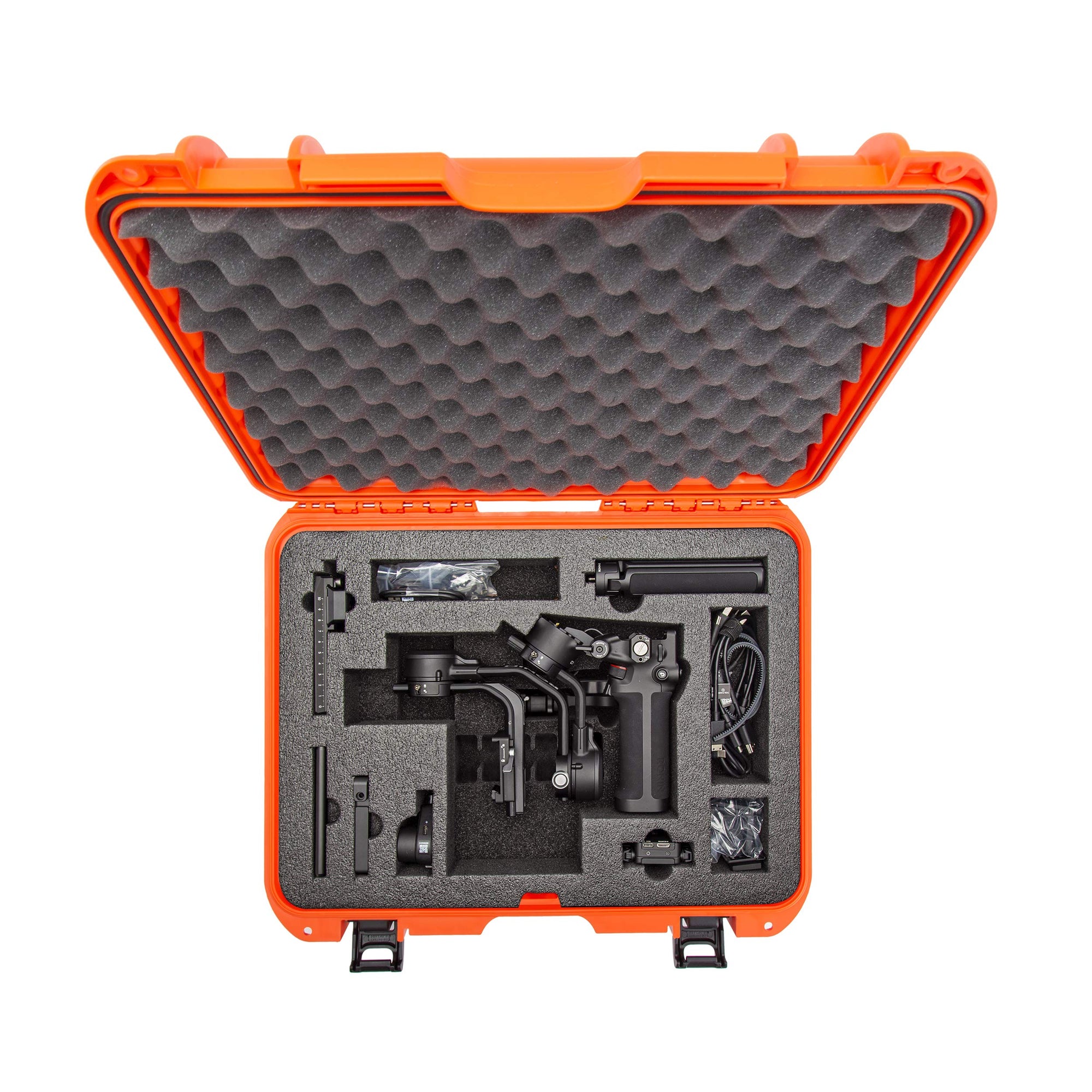 Nanuk Hard Case Waterproof with Foam Insert for DJI Ronin RSC 2 and Pro Combo Version - Orange