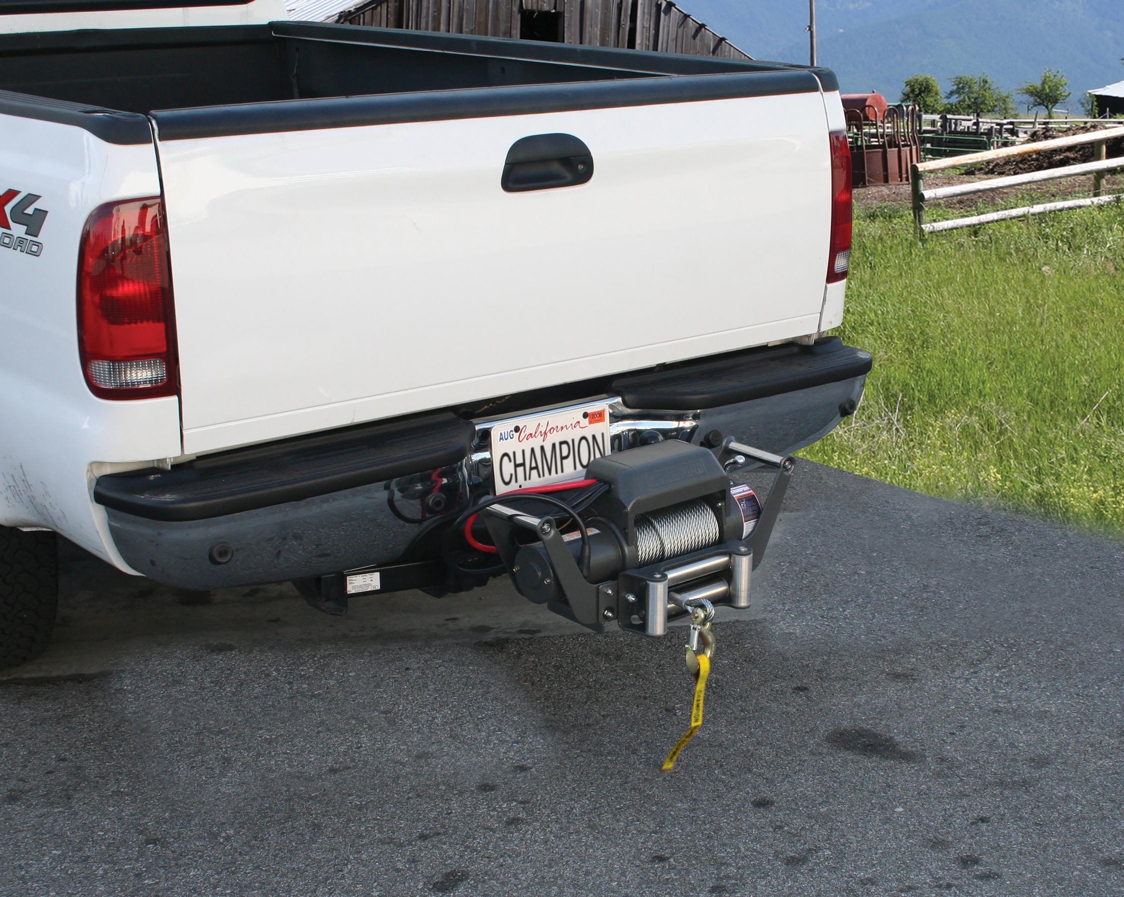 10,000-lb. Champion Power Equipment Truck/SUV Winch Kit with Speed Mount and Remote Control