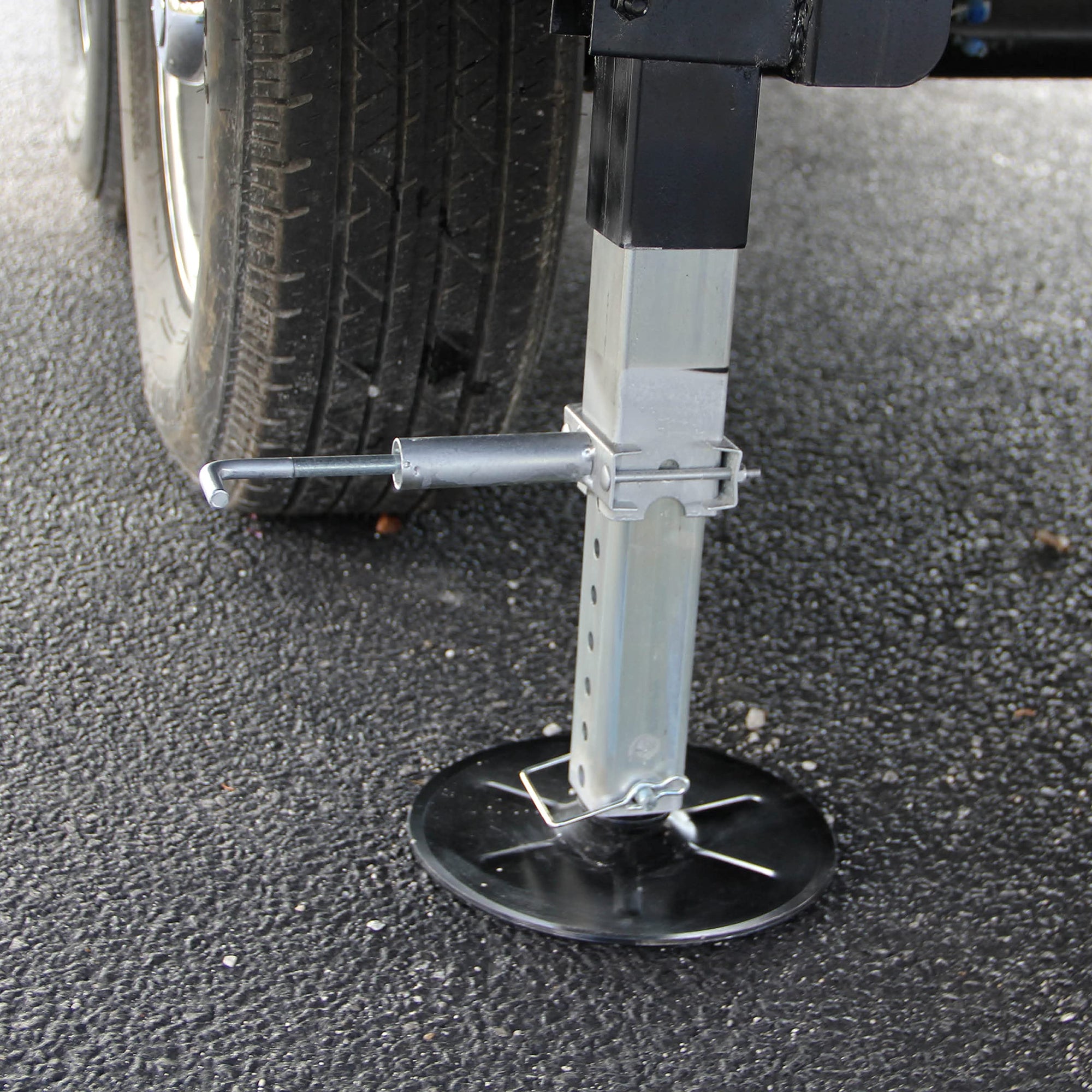 Quick Release Pull Pin Lippert Components 308287 for Fifth Wheel Landing Gear, Silver