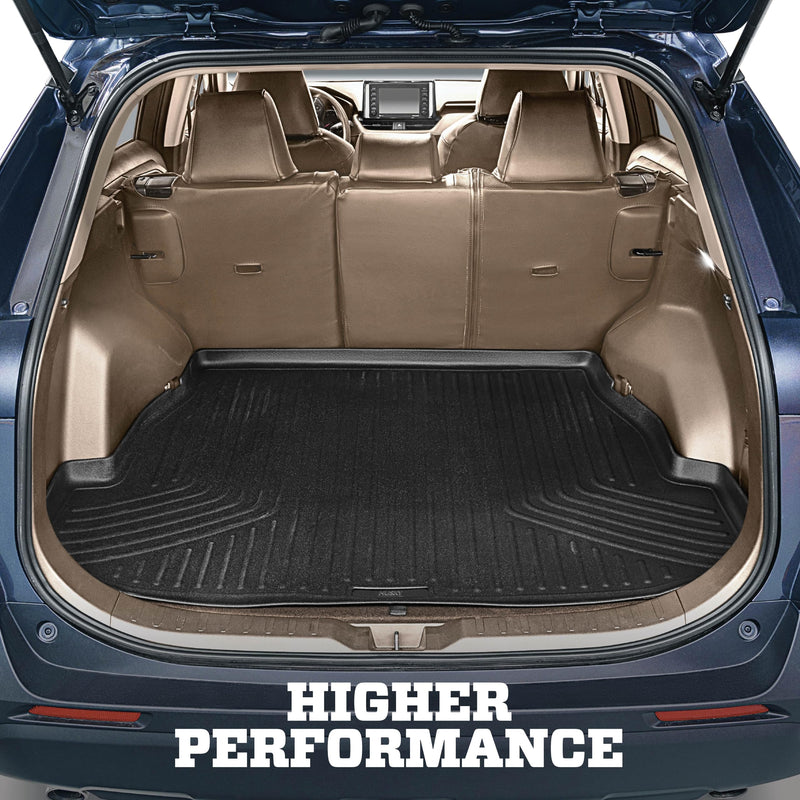 Weatherbeater Husky Liners Trunk Liner | Fits 2014-2018 Mazda 3 Hatchback | 1-pc Black - 48651