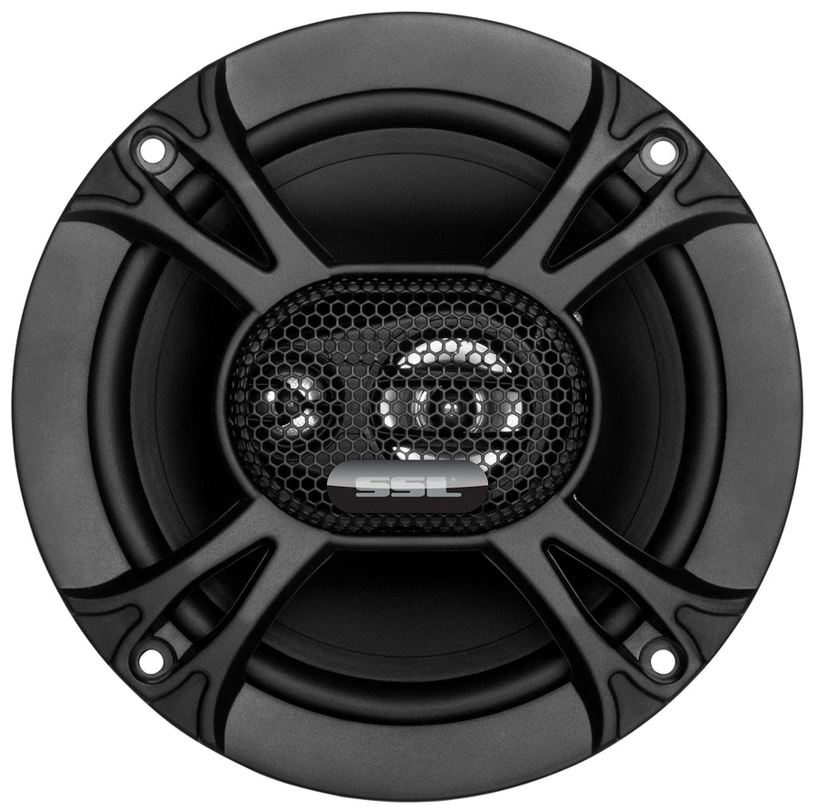 EX365 Sound Storm Laboratories 6.5 Inch Car Door Speakers - 150 Watts (Pair), Coaxial, 3 Way, Full Range Audio, Sold in Pairs, Bocinas para Carro