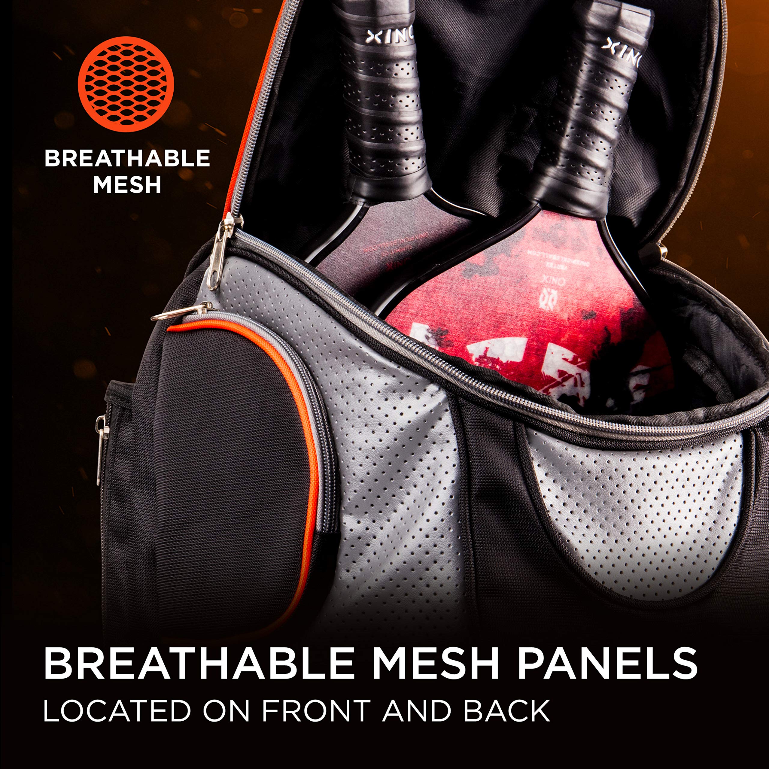 Onix Durable Pickleball Backpack is Designed to Carry Paddles, Balls, Apparel, and Water Bottles