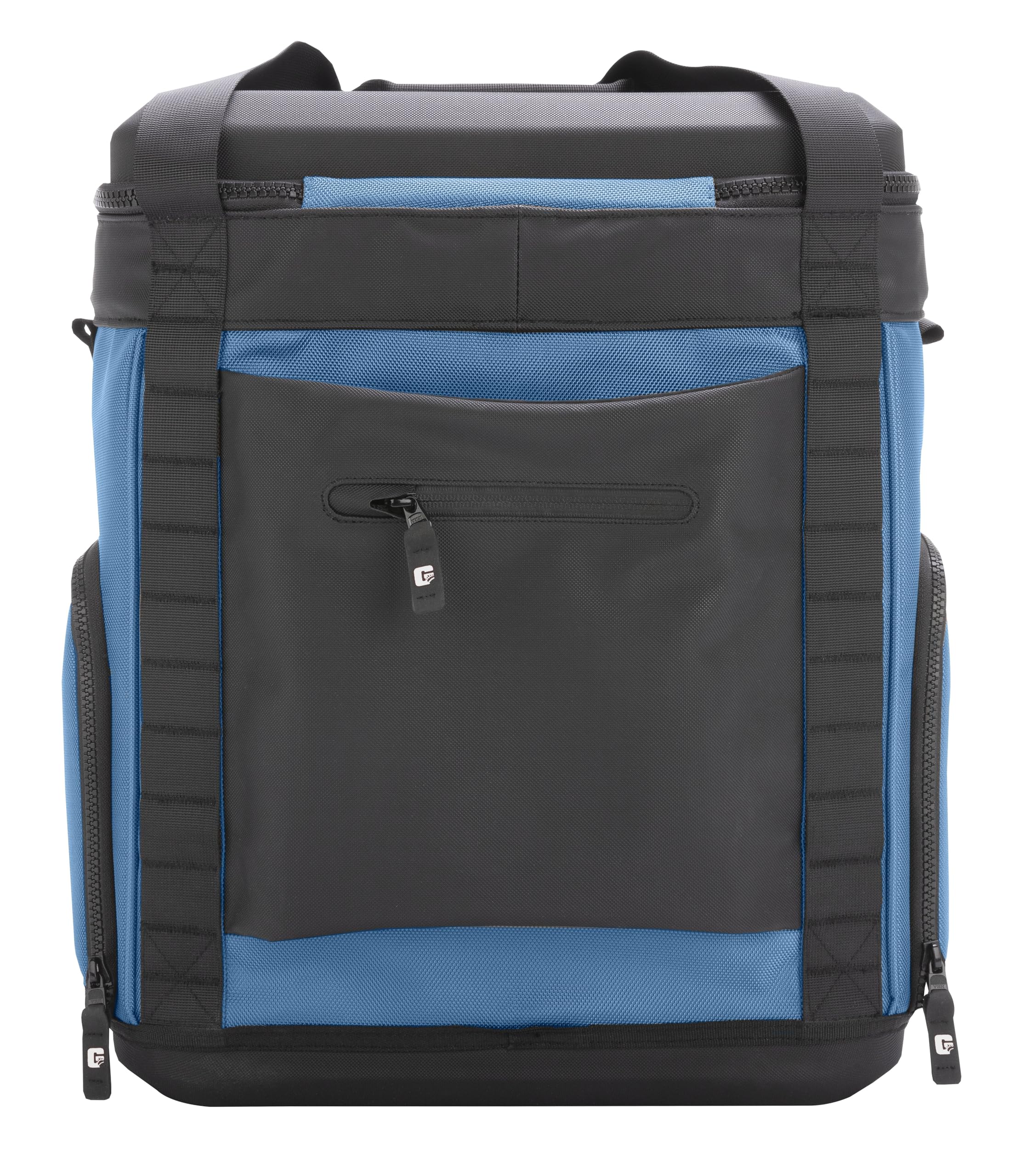12 Grizzly Drifter Soft Sided Cooler |12 qt Flip-Top Soft Top Cooler | Ice Chest for Beach Boat Camping Car Fishing Golf Hiking Hunting Picnic | Lightweight Portable Insulated Waterproof | Slate Blue