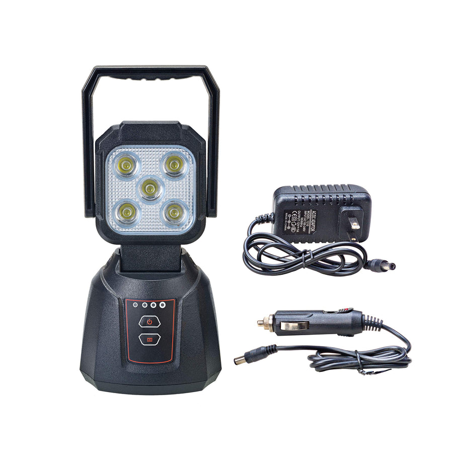 Wolo SEE-MORE 15-Watt LED Rechargeable Work Light 6000-2