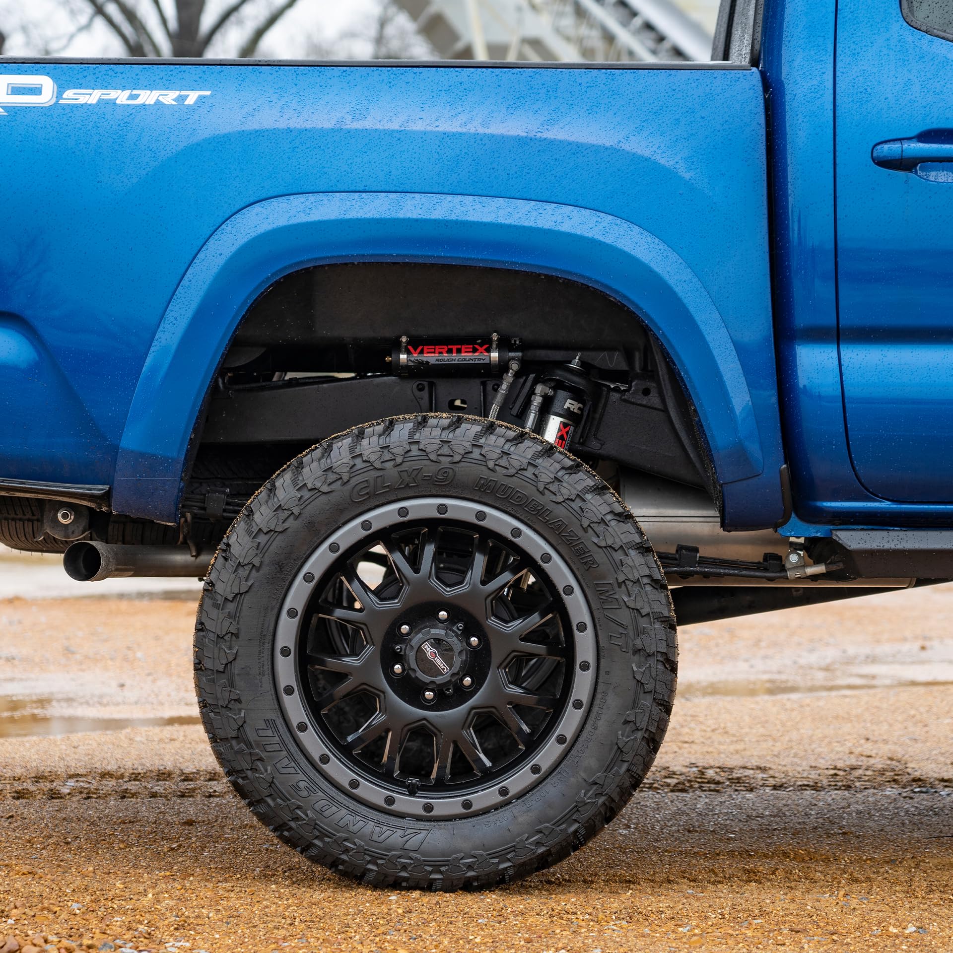 Rough Country 6" Vertex Adjustable Rear Shocks for 2005-2023 Tacoma - 699014