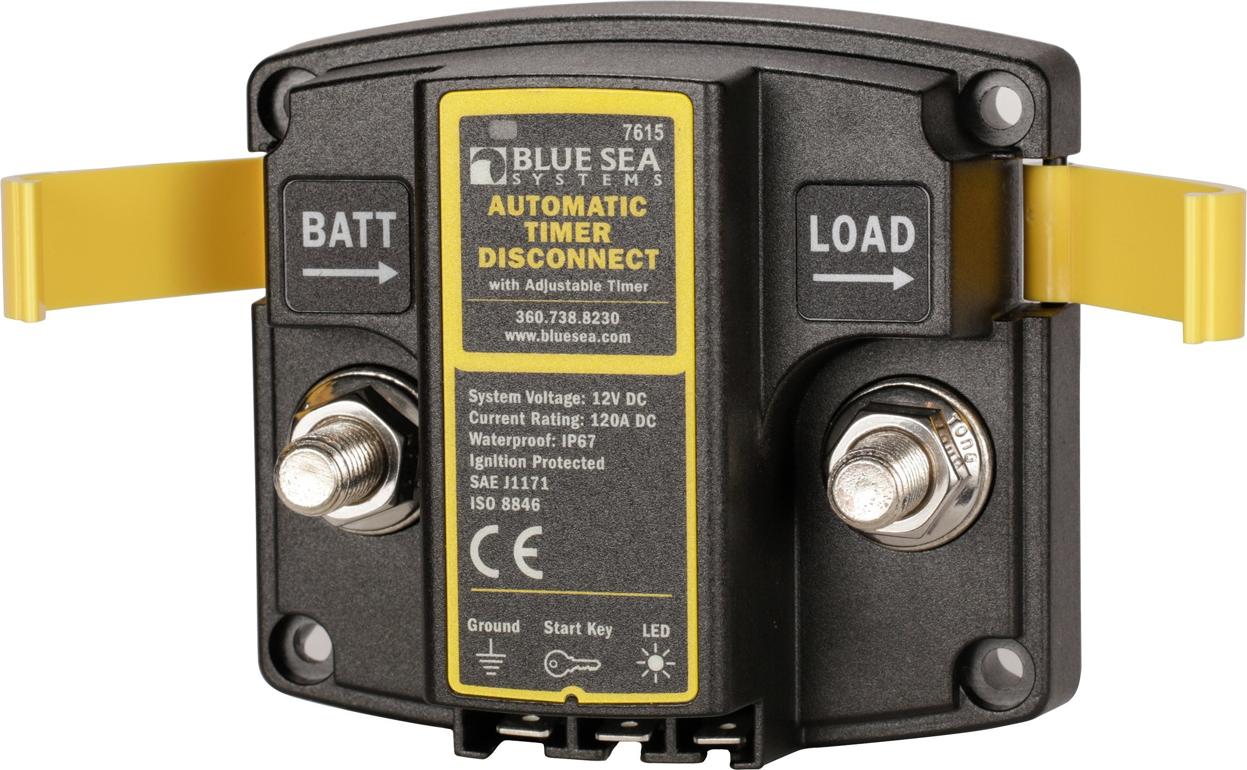 SOLENOID TIMER Blue Sea Systems 7615 120A 12VDC ATD