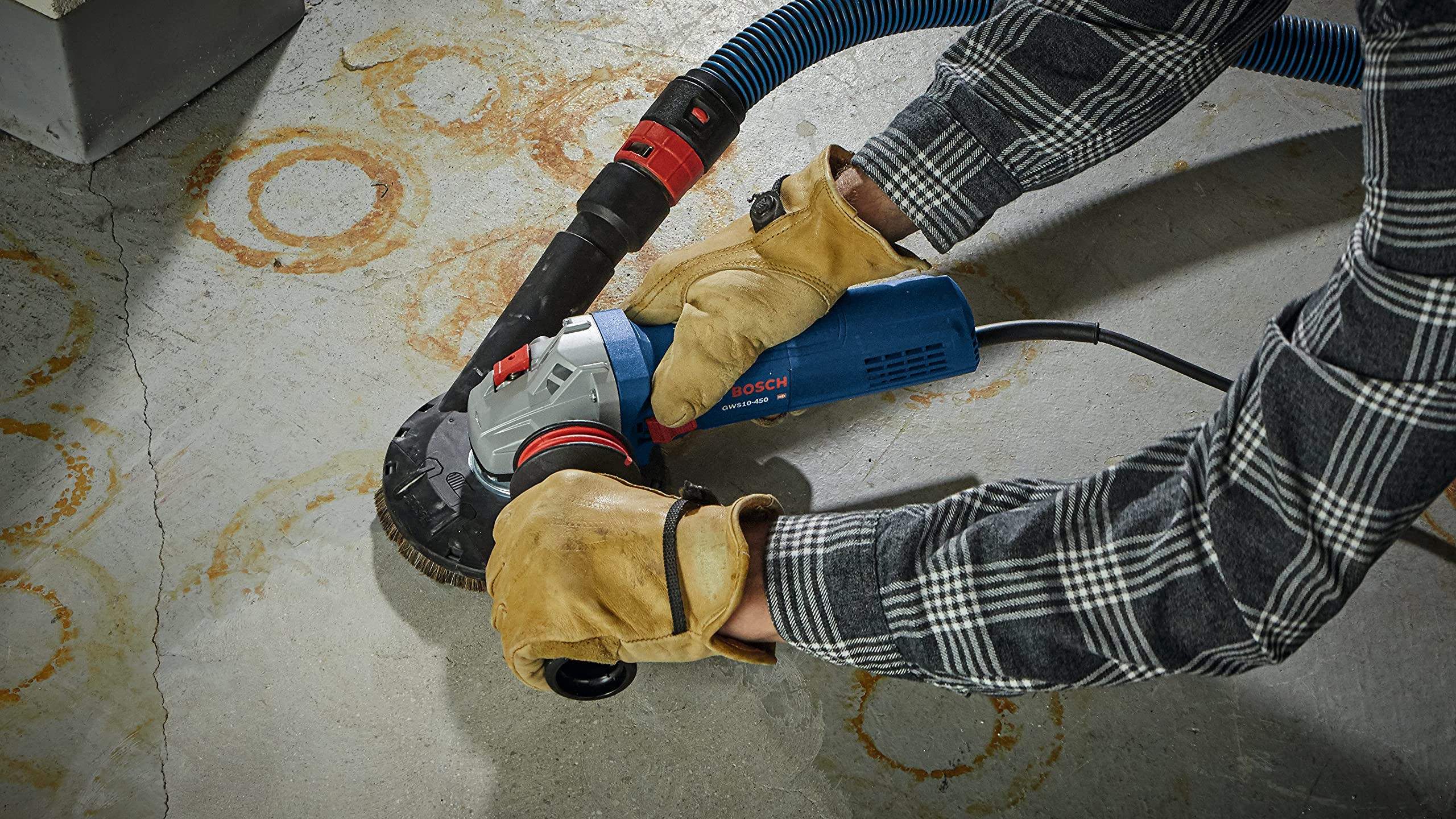 GWS10-450 Bosch 4-1/2 In. Ergonomic Angle Grinder