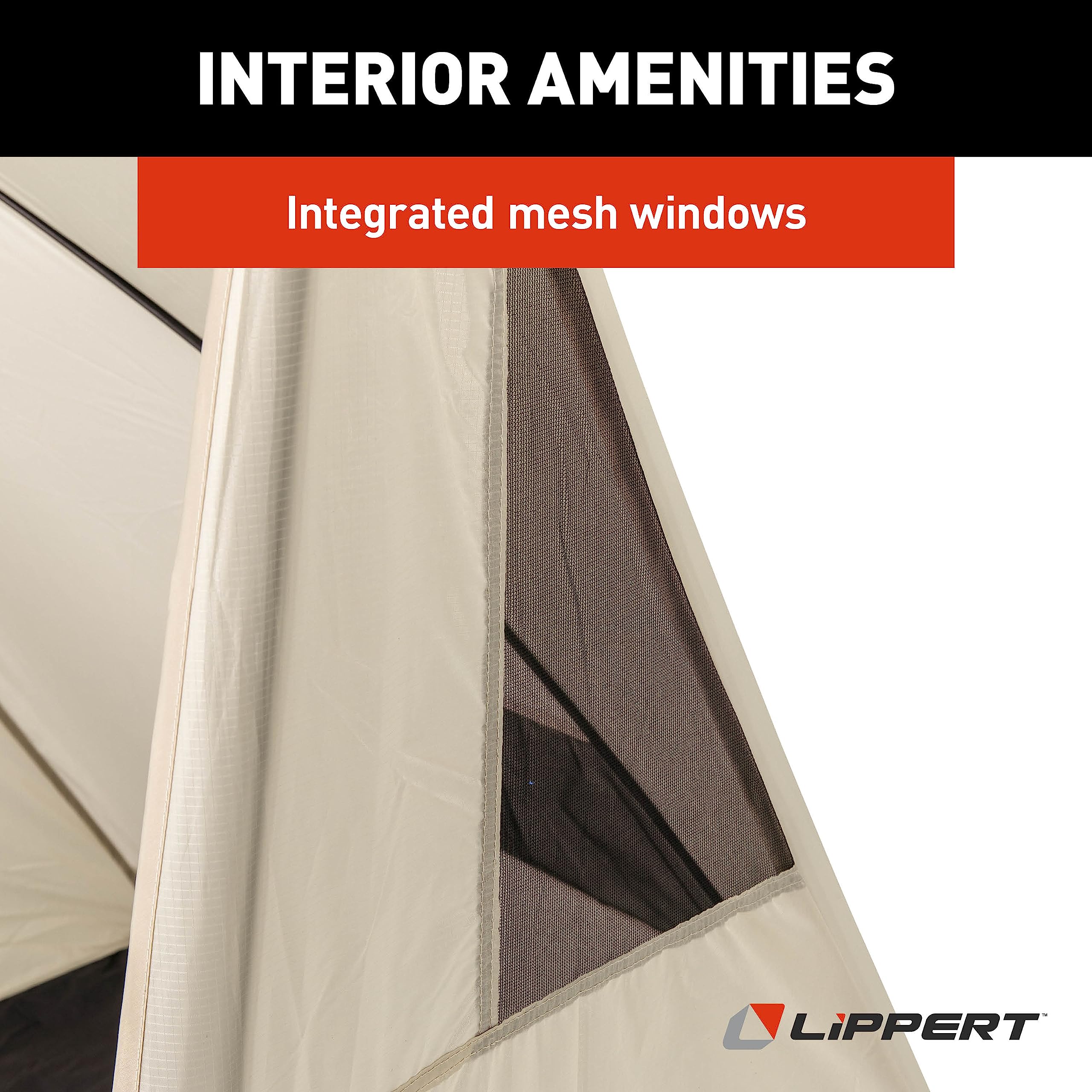 Lippert Popup Sun Shelter for Camping, Beach Trips and Outdoor Concerts - Hideout Picnic