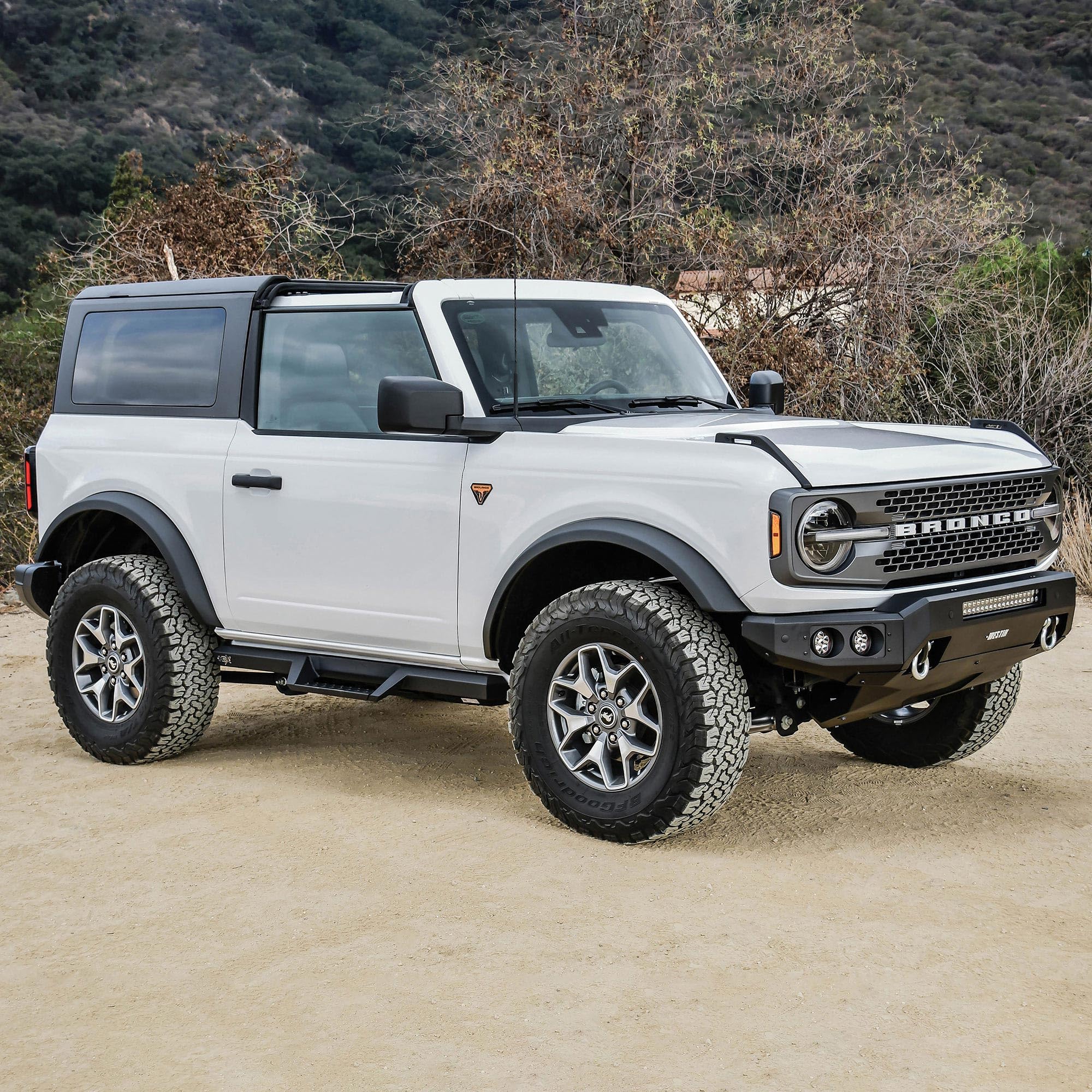 Nerf Step Bars Westin Automotive 56-14185 Fits Ford Bronco - Steel, Black