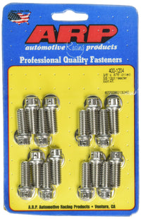 ARP 4001204 12-Point Stainless Header Bolt Kit - Pack of 16 300