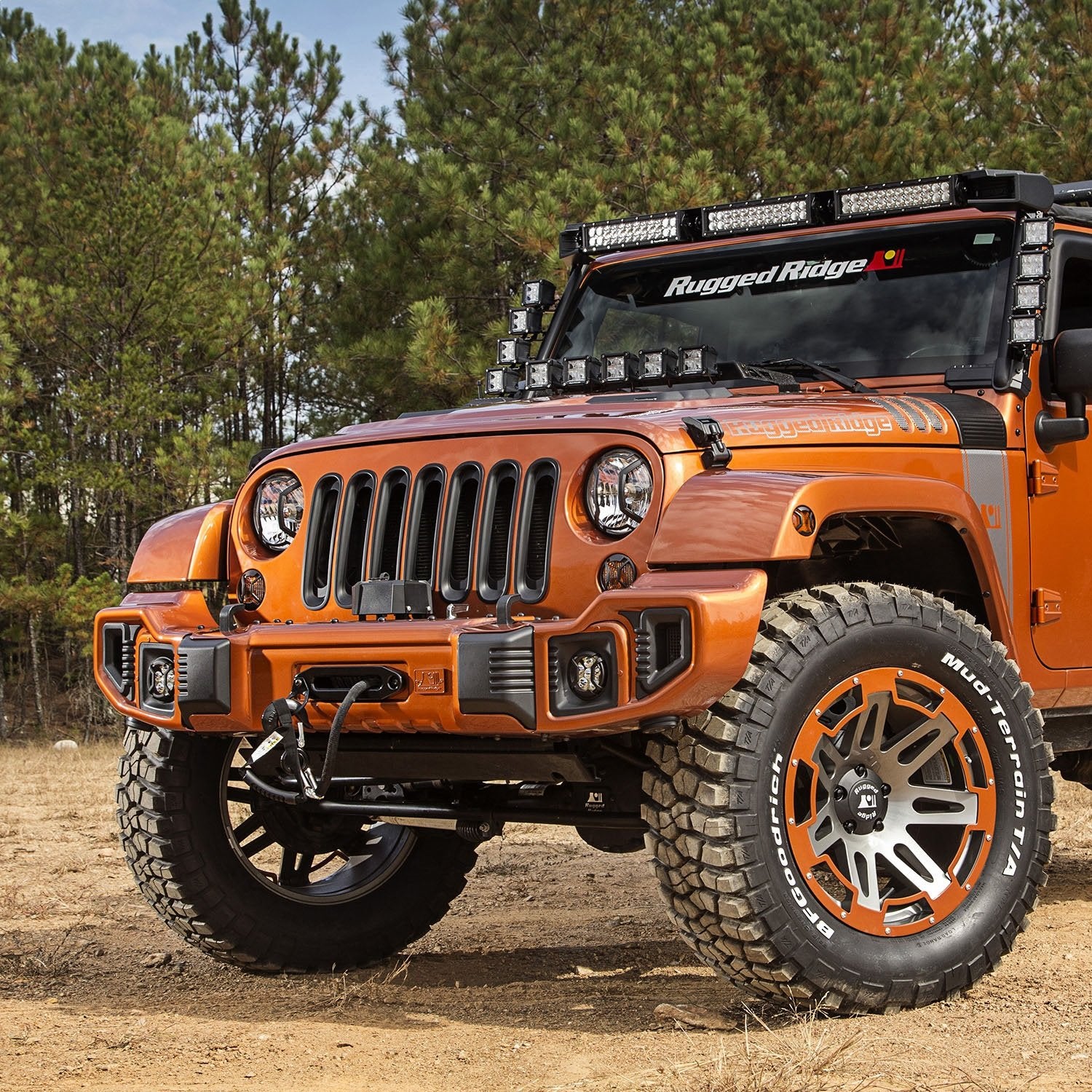 Rugged Ridge Euro Guards Turn/Side/Fog Light Elite for Jeep Wrangler JK/JKU | Black | 11231.30 | Fits 2007-2018 Jeep Wrangler JK/JKU