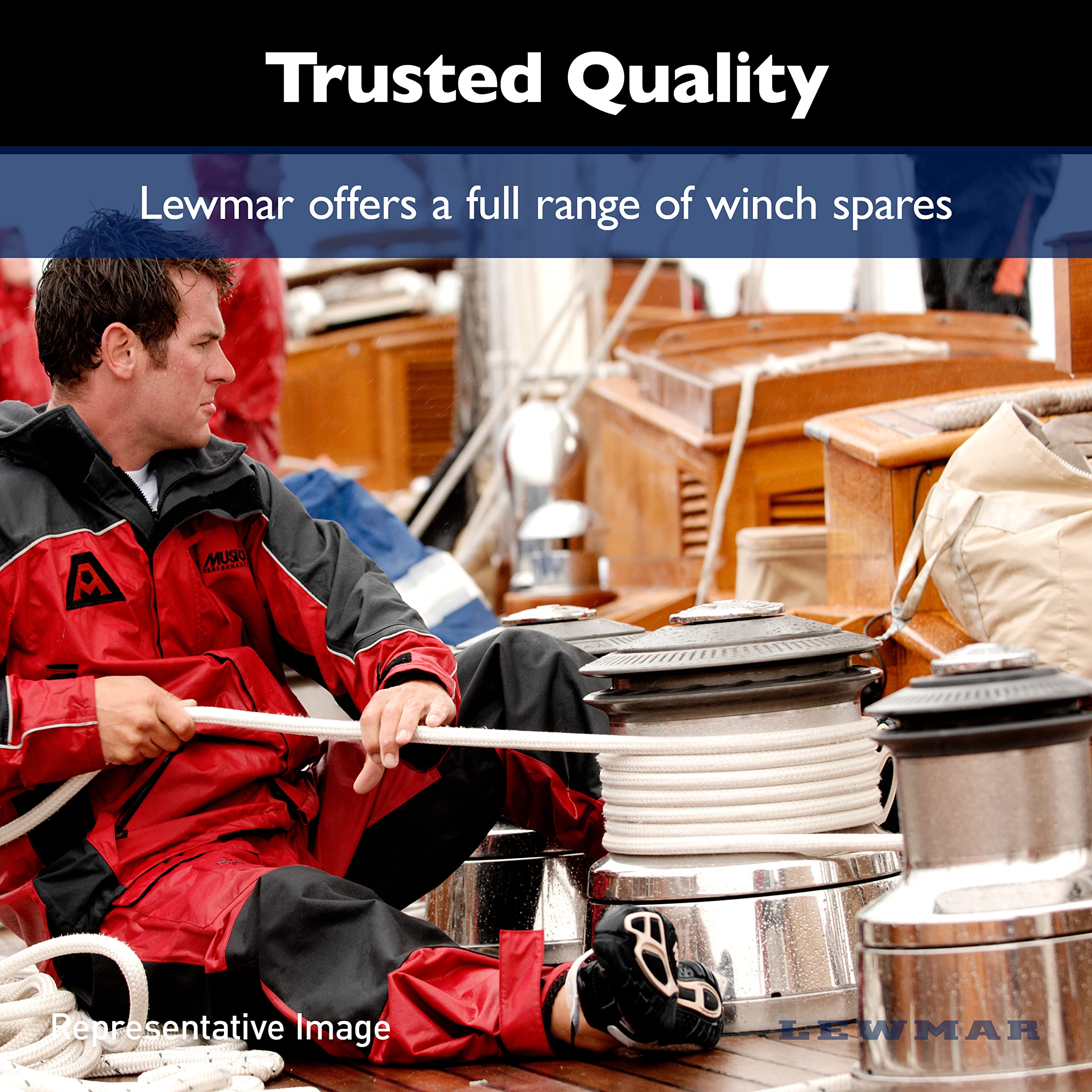 Lewmar Service Kit for 30-48 Self Tailing, EVO ST 30-50, SPT30-50 – Service kit for Ocean ST winches size 30-48 and EVO ST winches size 30-50; includes spare spawls, springs, sleeves, o-rings, clamps