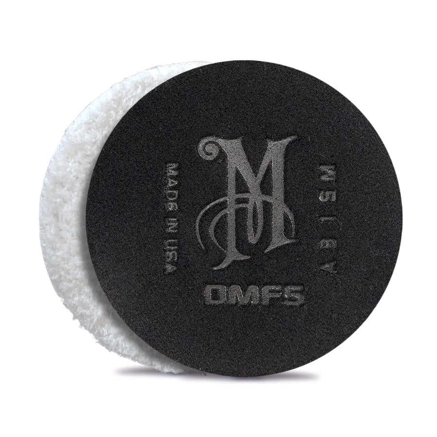 Meguiar's Microfiber Finishing Disc DMF5-5" for Waxing with a Variable Dual Action Polisher, Use with DA Microfiber Finishing Wax to Remove Defects and Add Wax, 2 Pack
