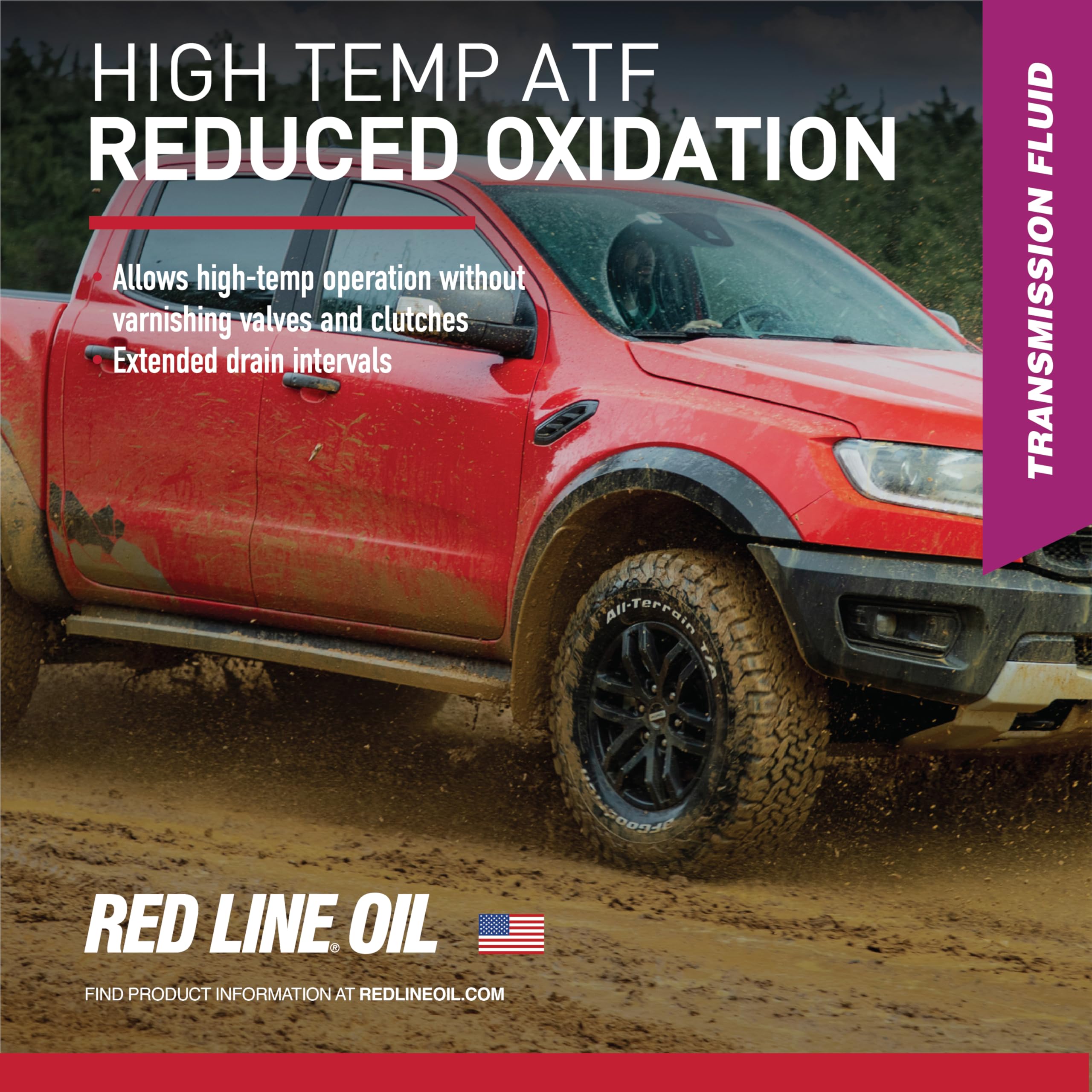 High Temperature Red Line 30205 Synthetic Automatic Transmission Fluid (ATF) - 1 Gallon