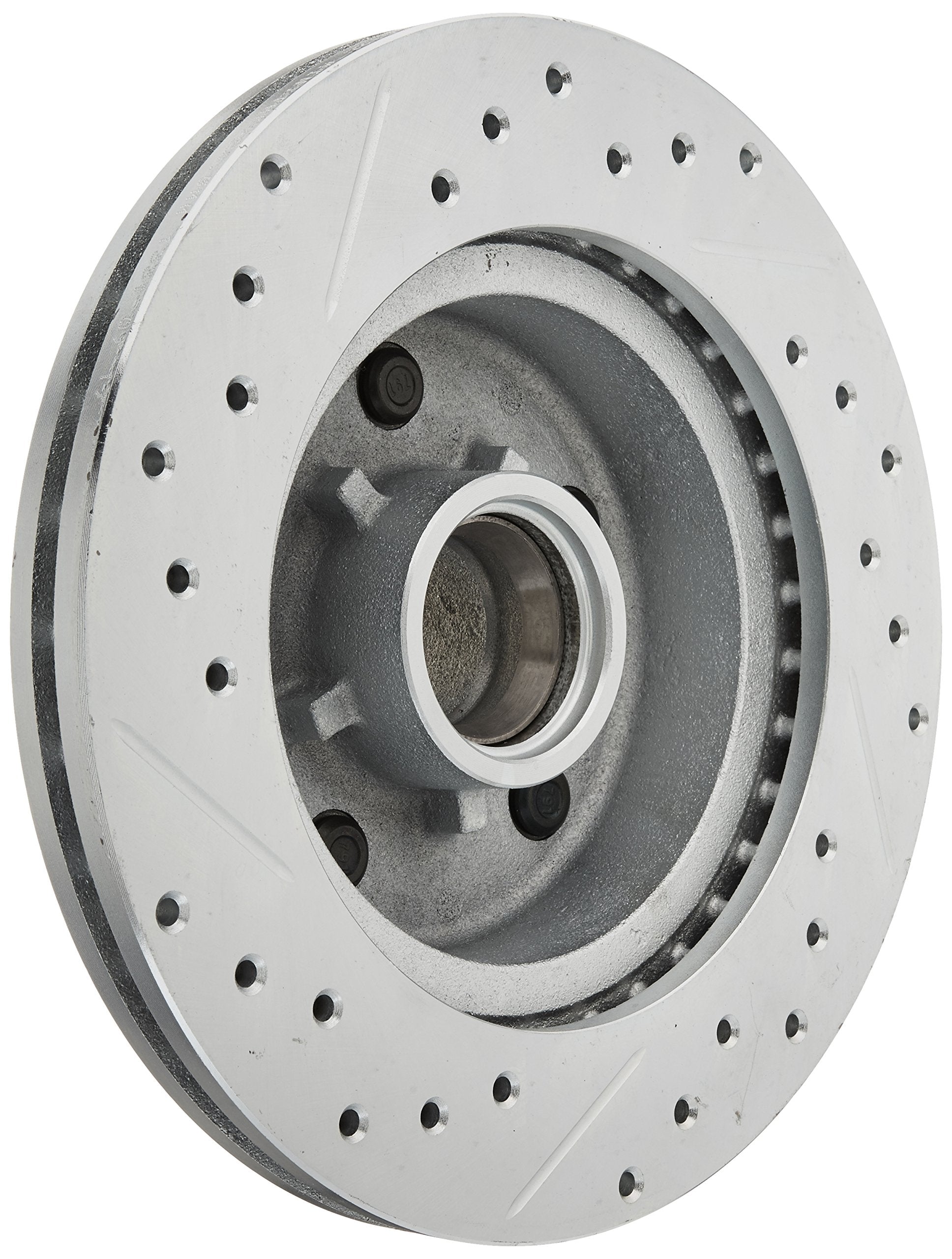 StopTech 227.62012L Brake Rotor Select Sport Drilled and Slotted; Front Left
