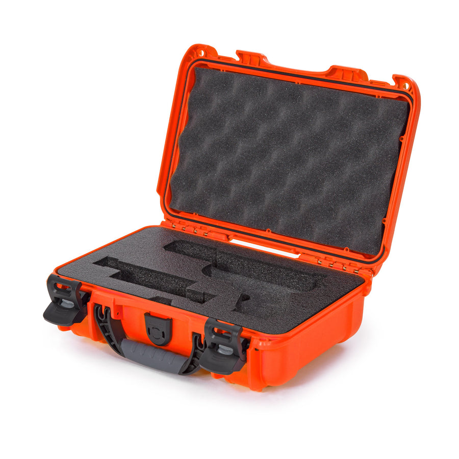 Waterproof Nanuk 909 Professional Hard Case with Custom Insert for Sporting Goods - Orange