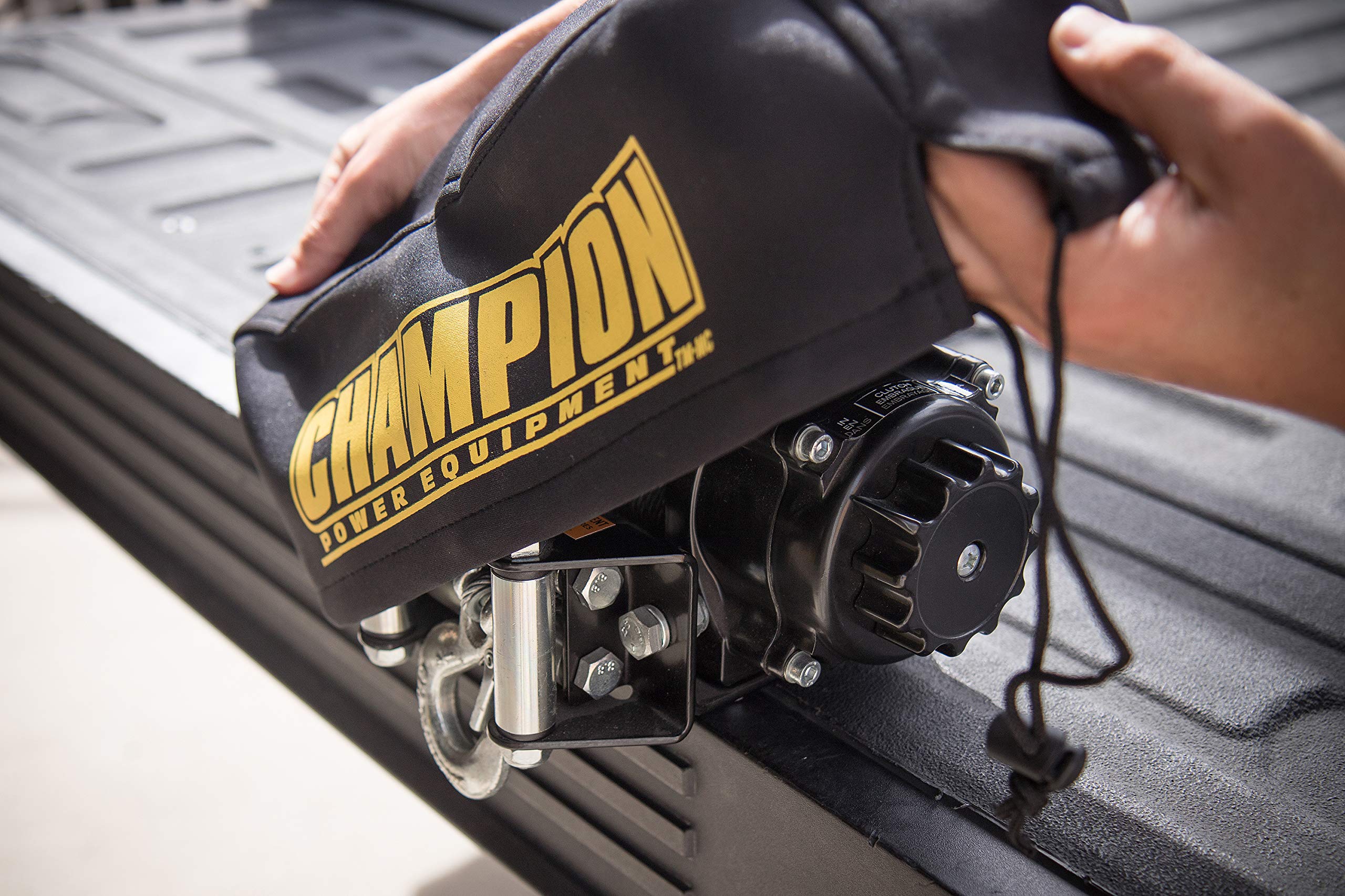 18030 Champion Power Equipment Neoprene Winch Cover for Winches 2000-3500 lb.