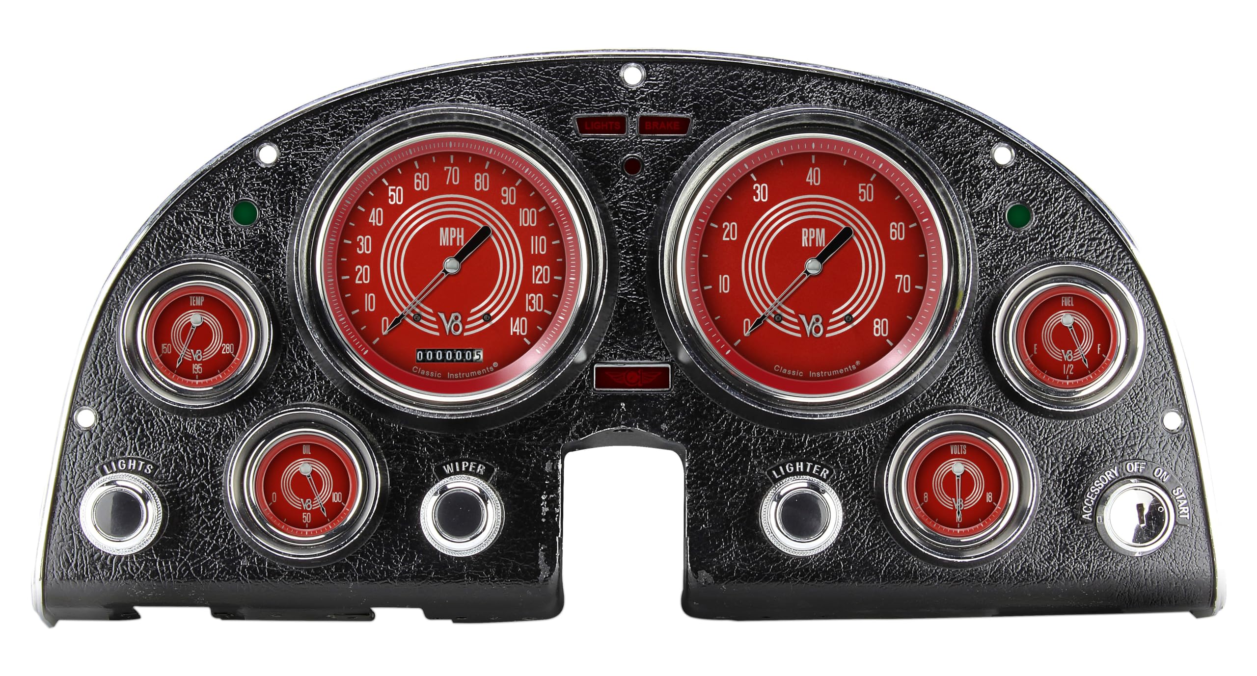 V8 CO63V8RS Red Steelie 1963-67 Corvette Package