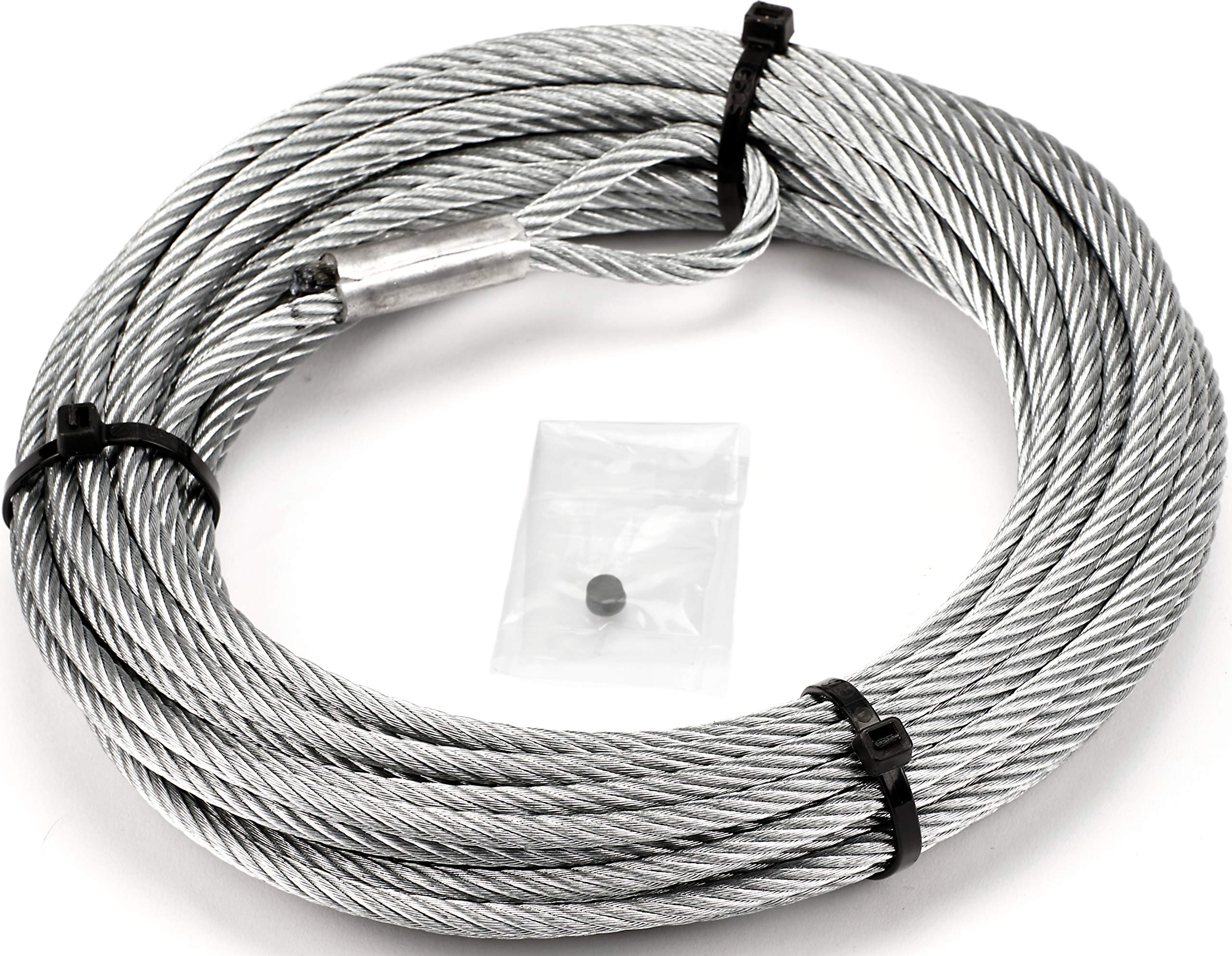 100972 WARN Service Part - Wire Winch Rope Replacement Kit, Fits: AXON and VRX Winches - 7/32" x 50'