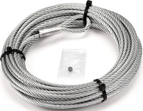 100972 WARN Service Part - Wire Winch Rope Replacement Kit, Fits: AXON and VRX Winches - 7/32" x 50'