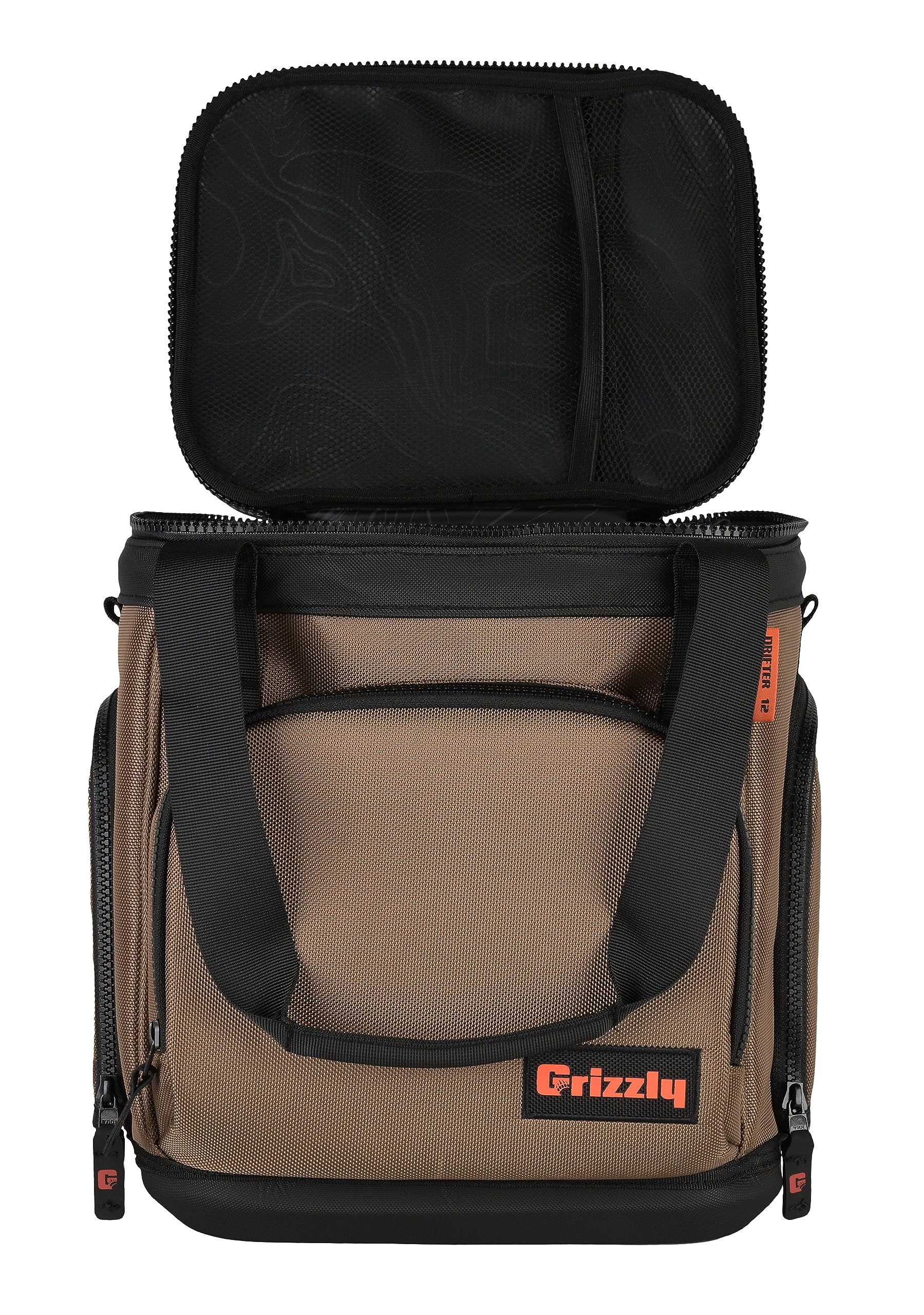 Grizzly Drifter 12 Quart Cooler, Tan, Polyester