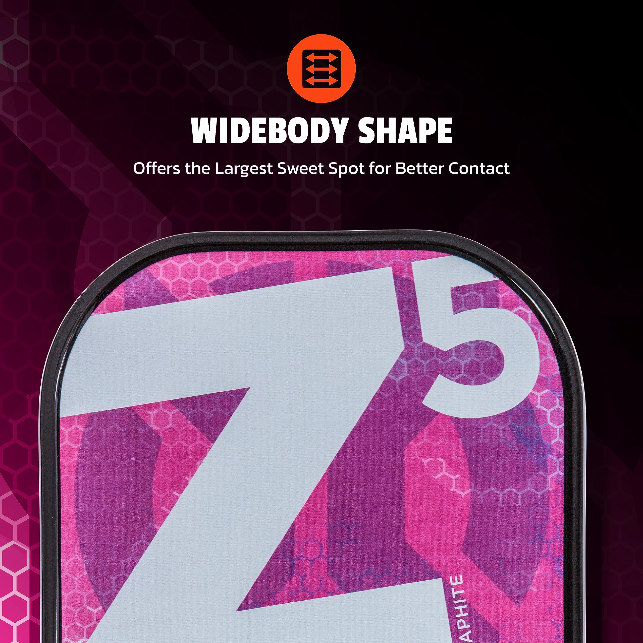 Graphite ONIX MOD Z5 Graphite Carbon Fiber Pickleball Paddles with Cushion Comfort Pickleball Paddle Grip - USA Pickleball Approved