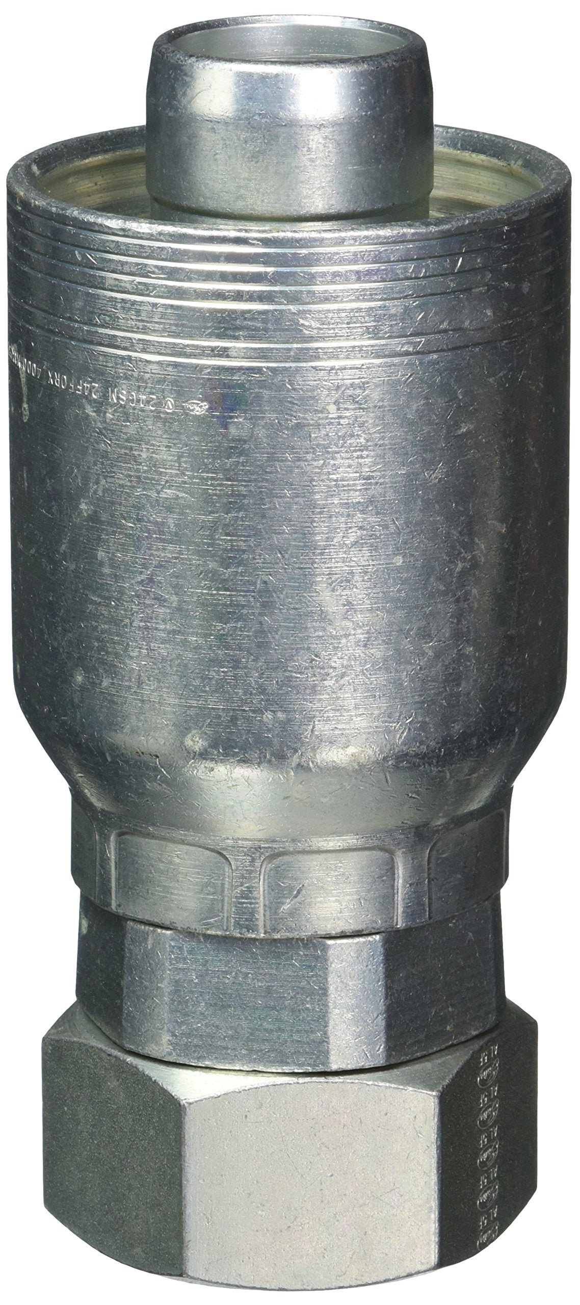 GlobalSpiral Series Gates MAX Pressure Couplings, Female Flat-Face Swivel, 1-1/2" ID 24GSM-24FFORX