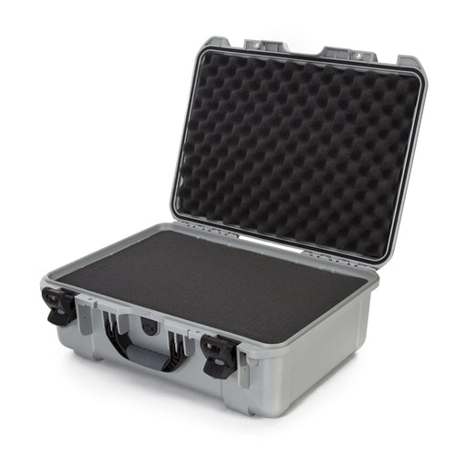 Waterproof Nanuk Hard Case with Foam Insert - Silver, 940-1005
