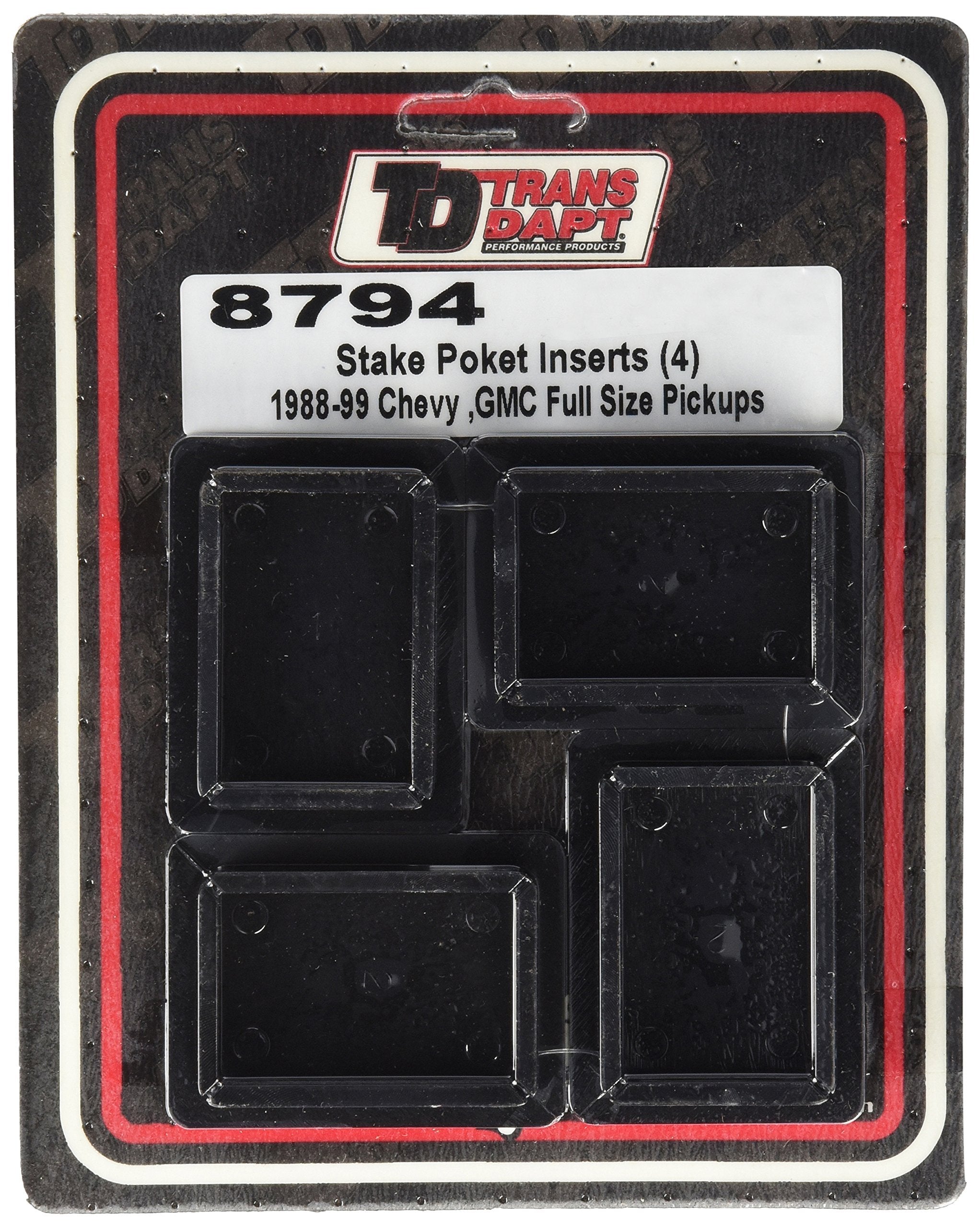 Stake Pocket Covers Trans-Dapt 8794 - Set of 4